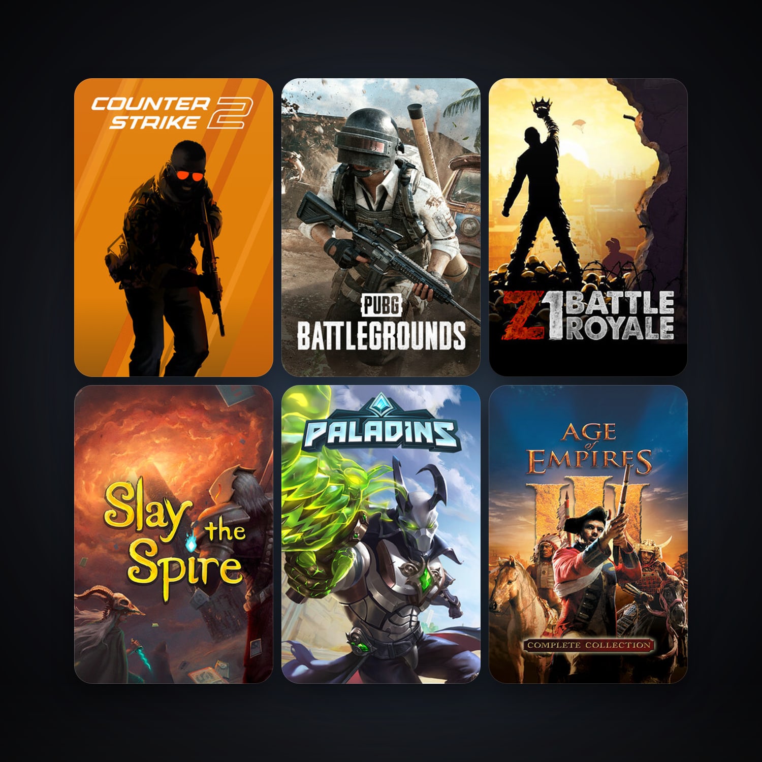 CS2 Prime + Age of Empires III, 8 games, clean — HabibiAccounts