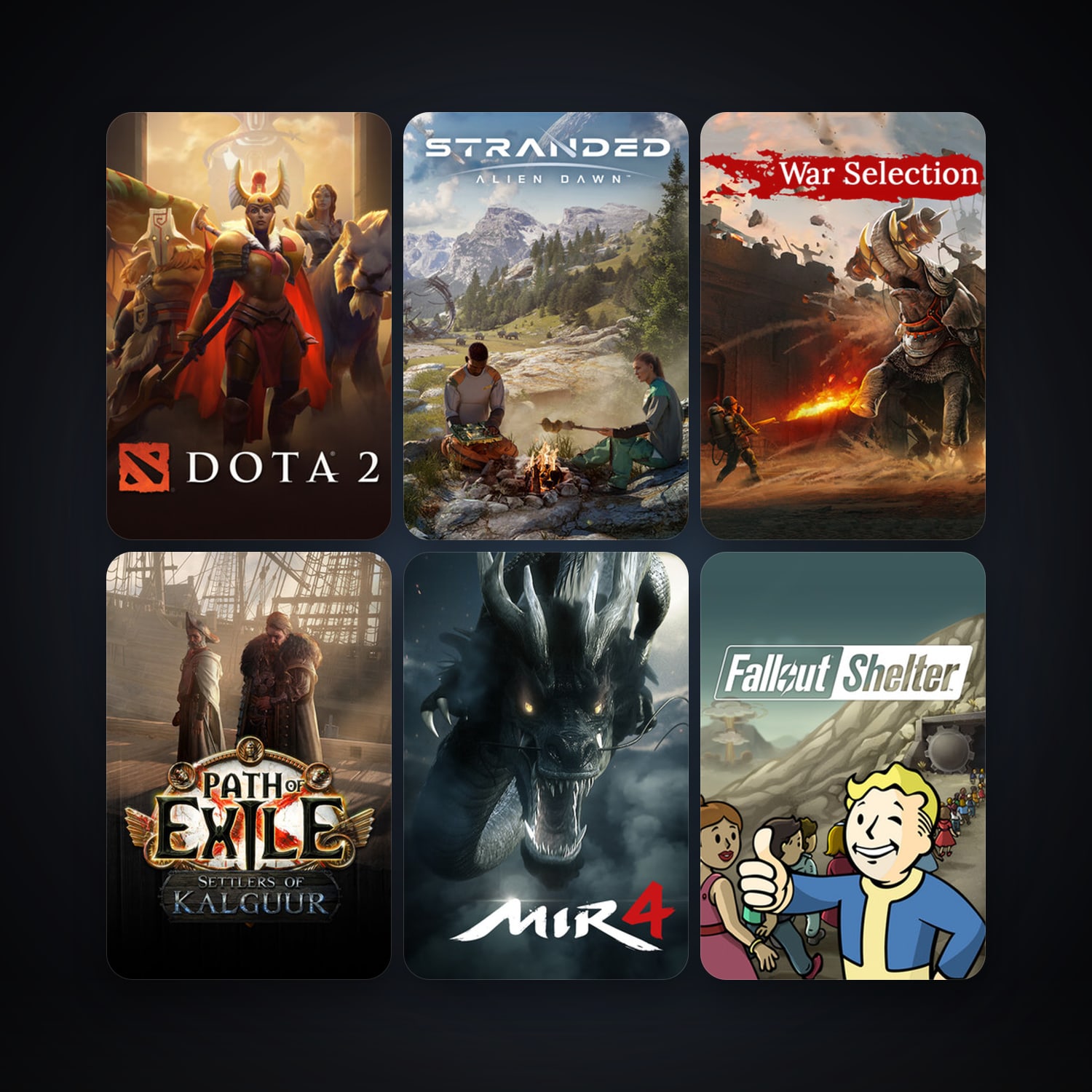 Dota 2 + Stronghold Kingdoms, 209 games, clean — HabibiAccounts