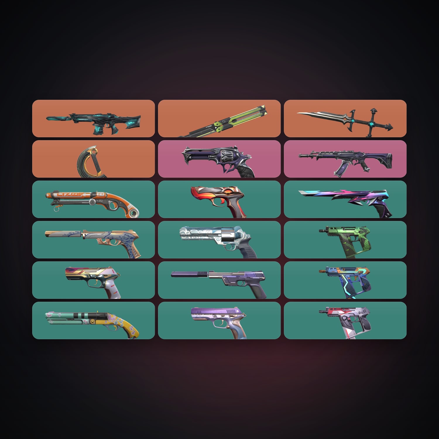 AP Gold 2 locker — 3 knives, 18 skins, lvl 146 — HabibiAccounts