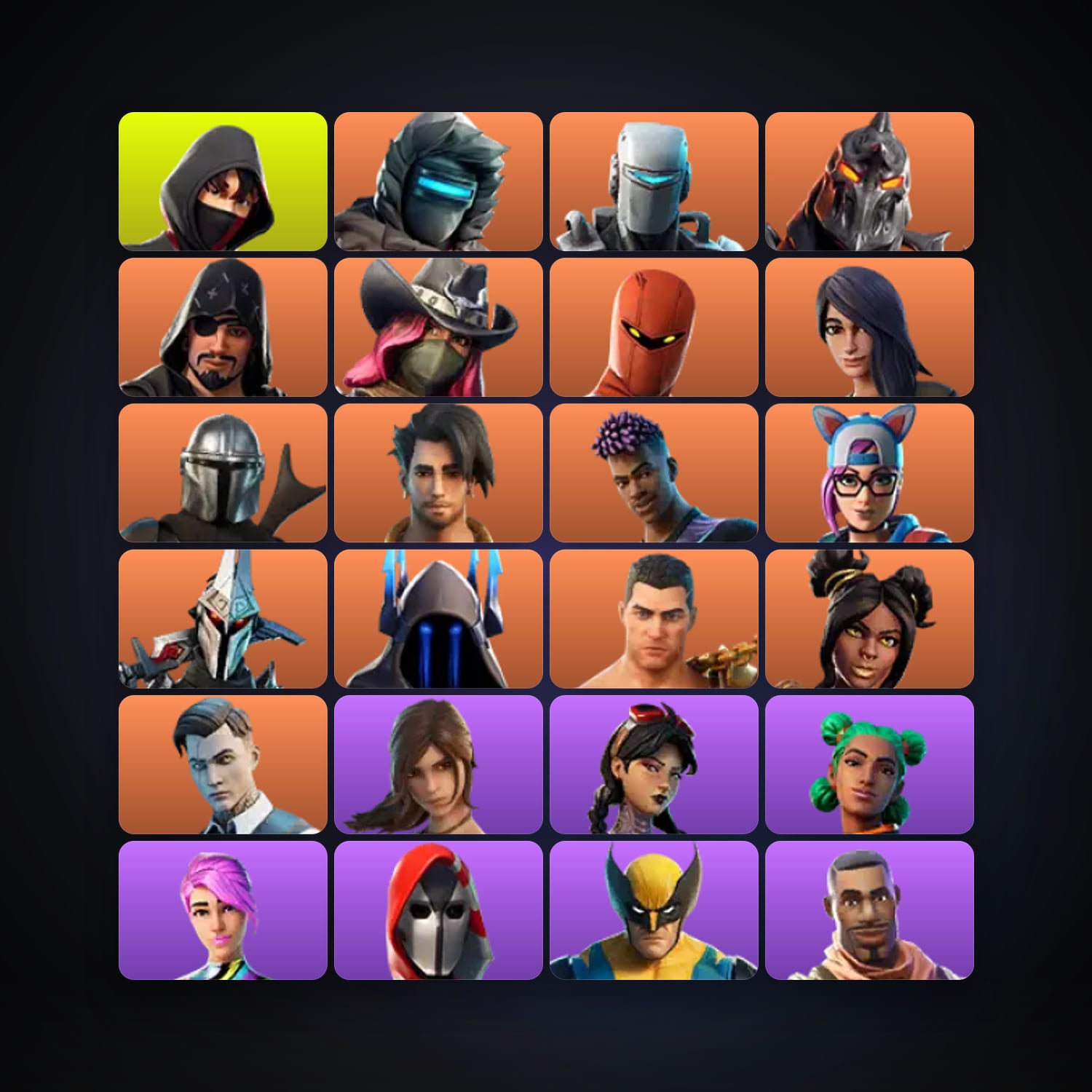 Fortnite | 74 Skins | 750 V-Bucks | Level 1255 | 388 Wins — HabibiAccounts