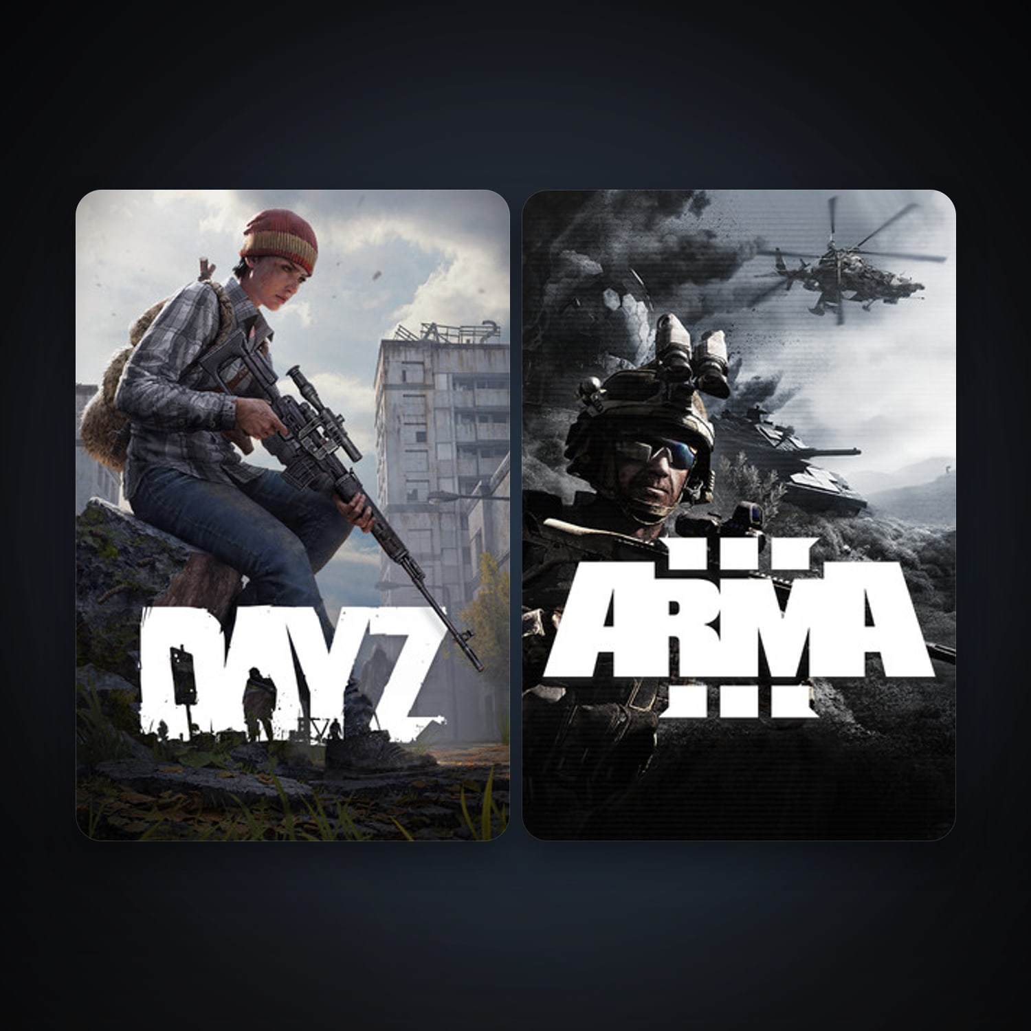 Arma 3 + DayZ, 5 games, clean — HabibiAccounts