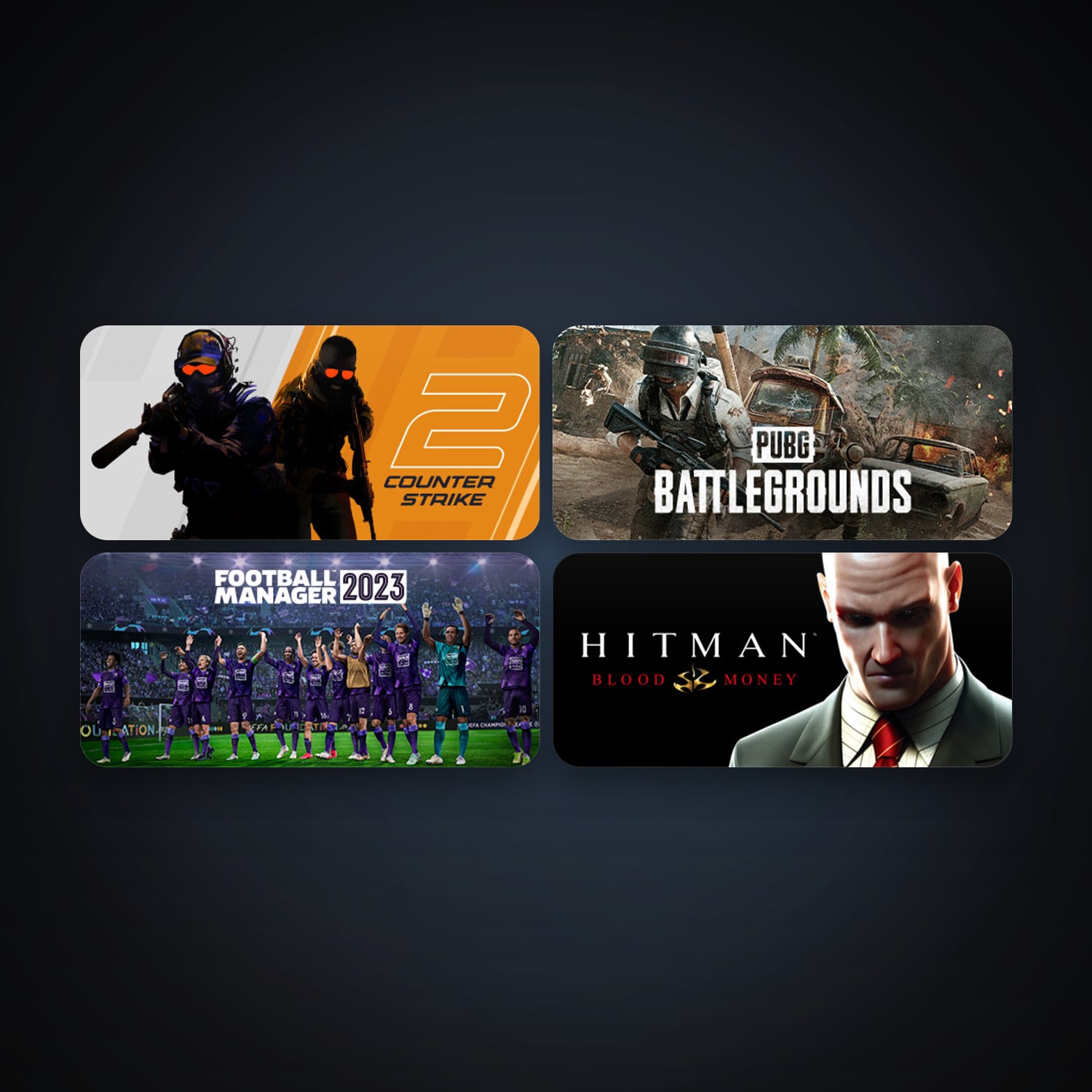 CS2 Prime + Hitman: Blood Money, 6 games, clean — HabibiAccounts