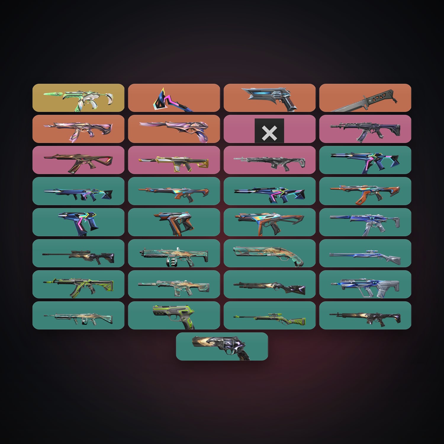 EU Bronze 2 locker — 2 knives, 33 skins, lvl 57 — HabibiAccounts