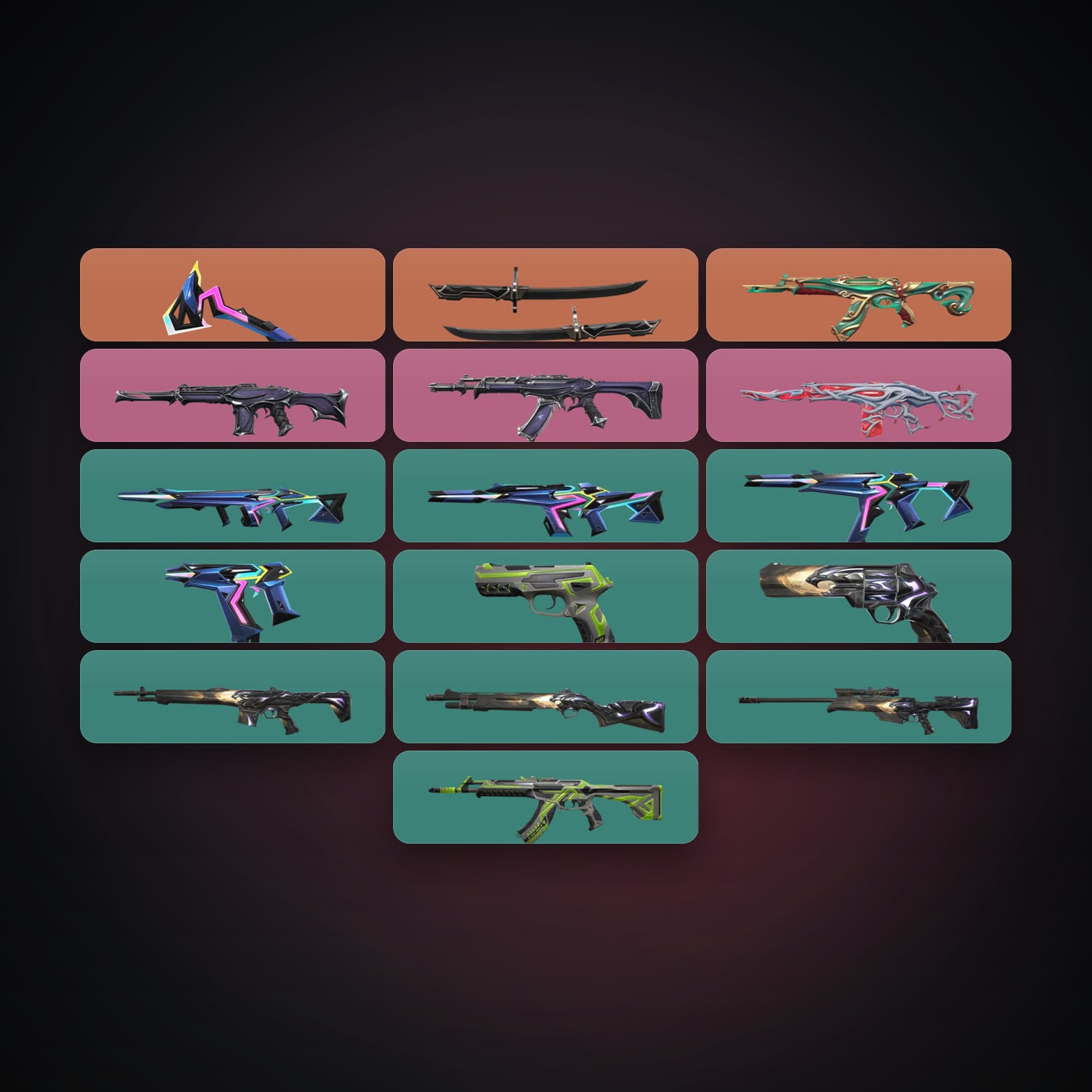 EU Gold 1 locker — 2 knives, 17 skins, lvl 36 — HabibiAccounts