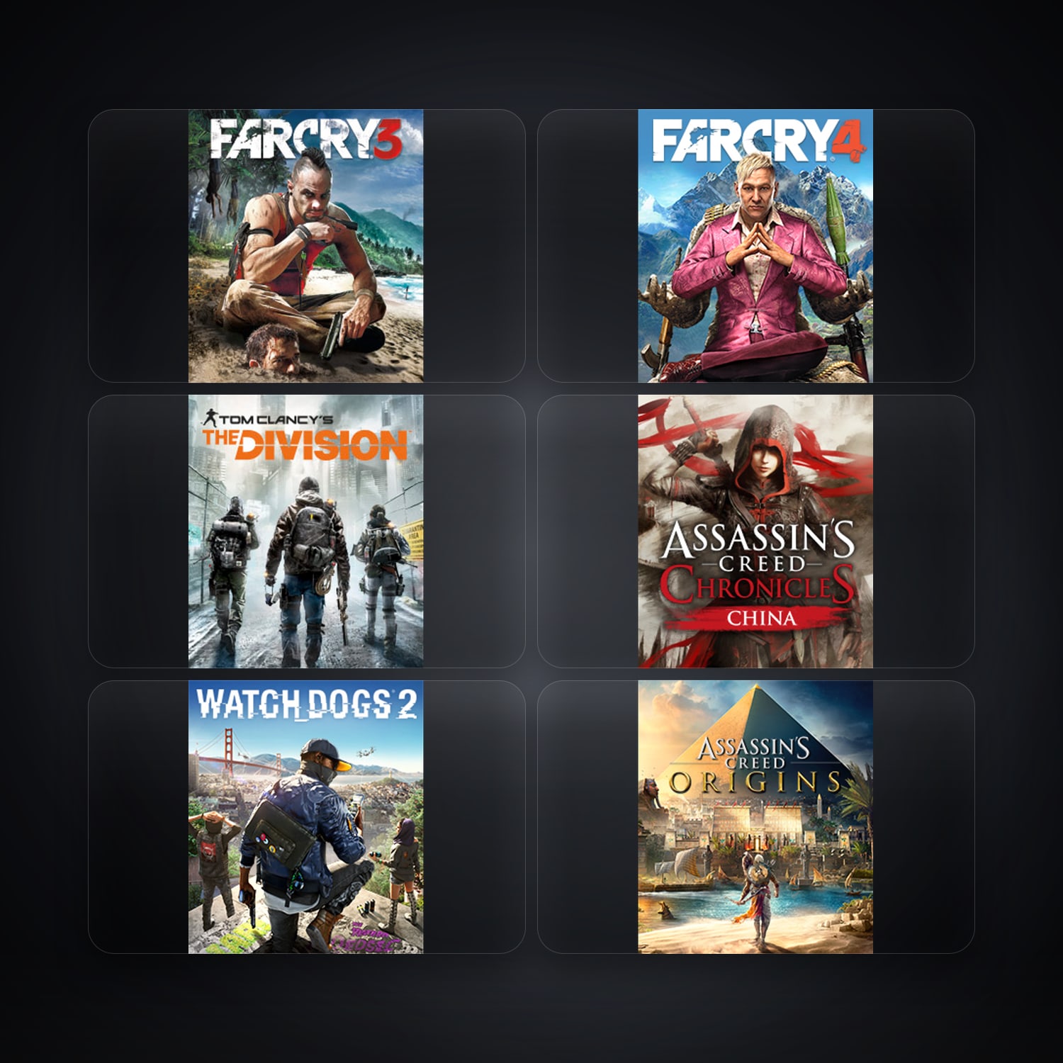 Ubisoft Far Cry 3 Deluxe Edition + Far Cry 4 — BR — 11 games — HabibiAccounts