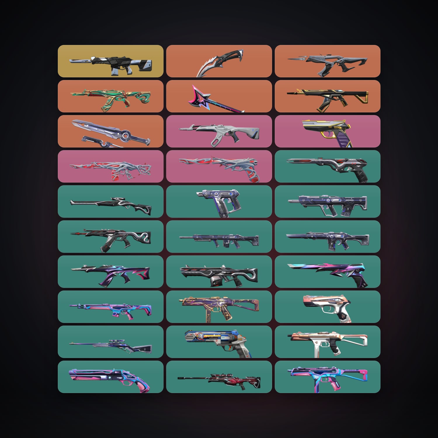 AP Diamond 2 locker — 3 knives, 45 skins, lvl 71 — HabibiAccounts