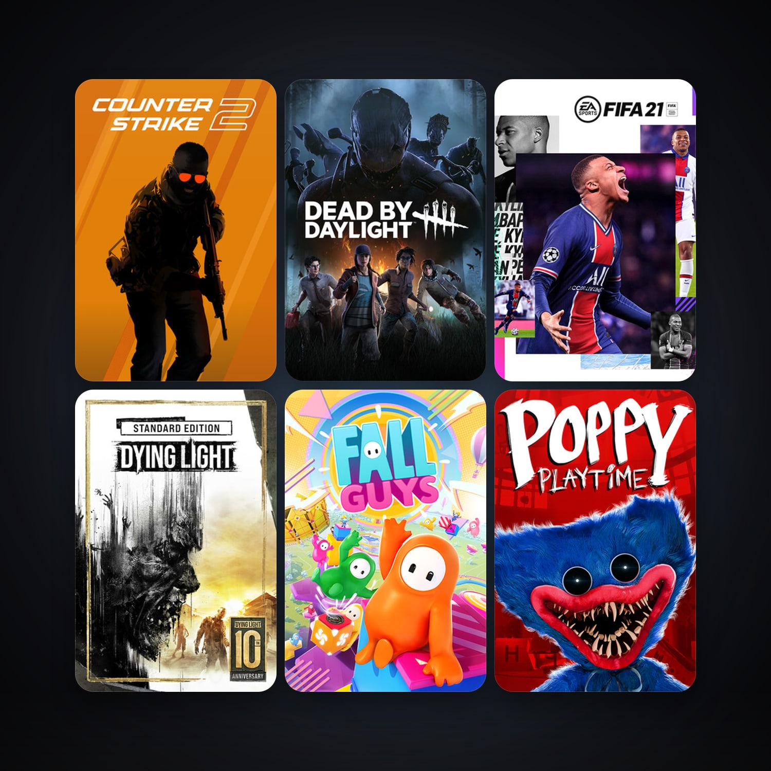 CS2 Prime + Dying Light, 11 games, Steam 11, clean — HabibiAccounts