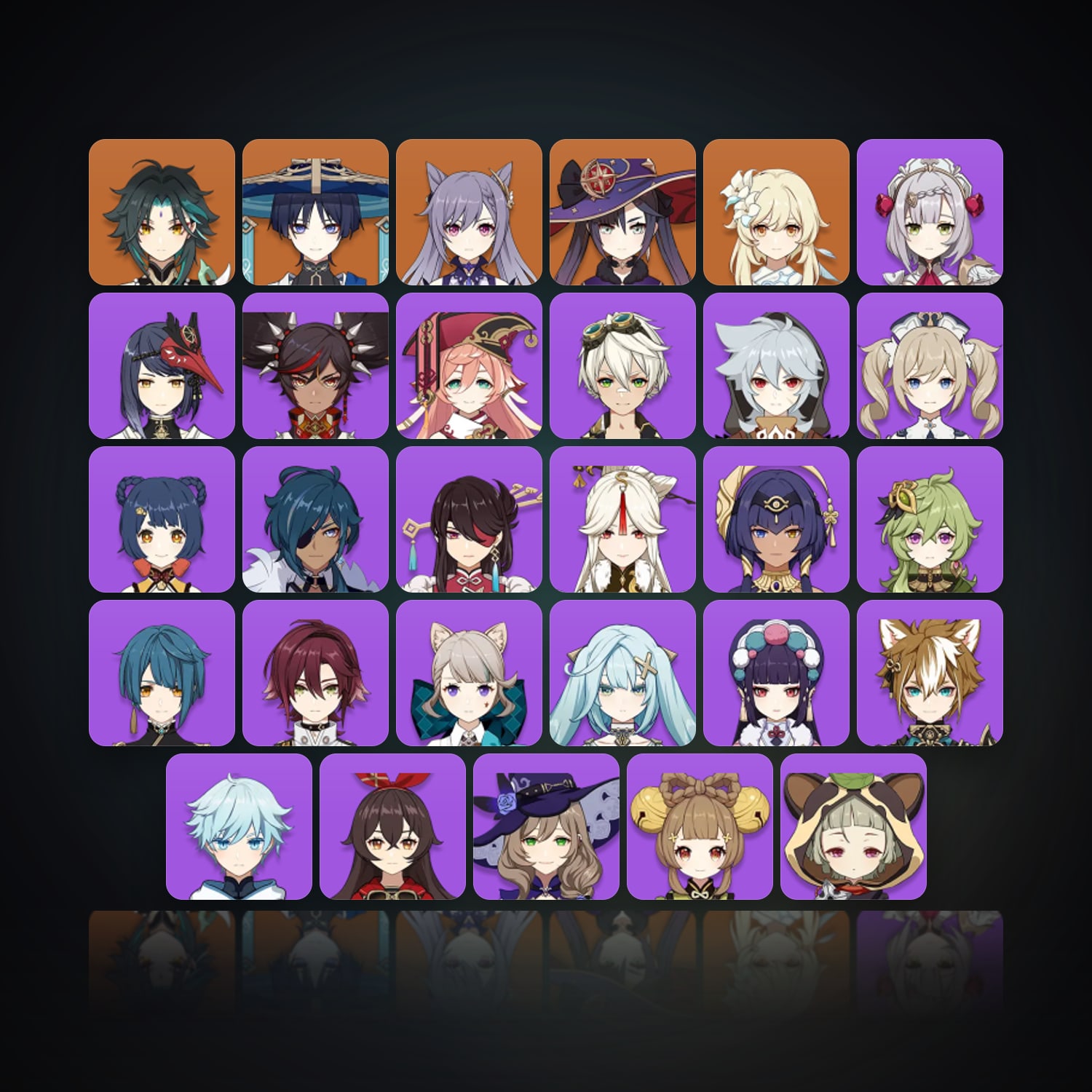 Genshin Impact | AR 38 | 29 Chars | 4× 5★ — HabibiAccounts