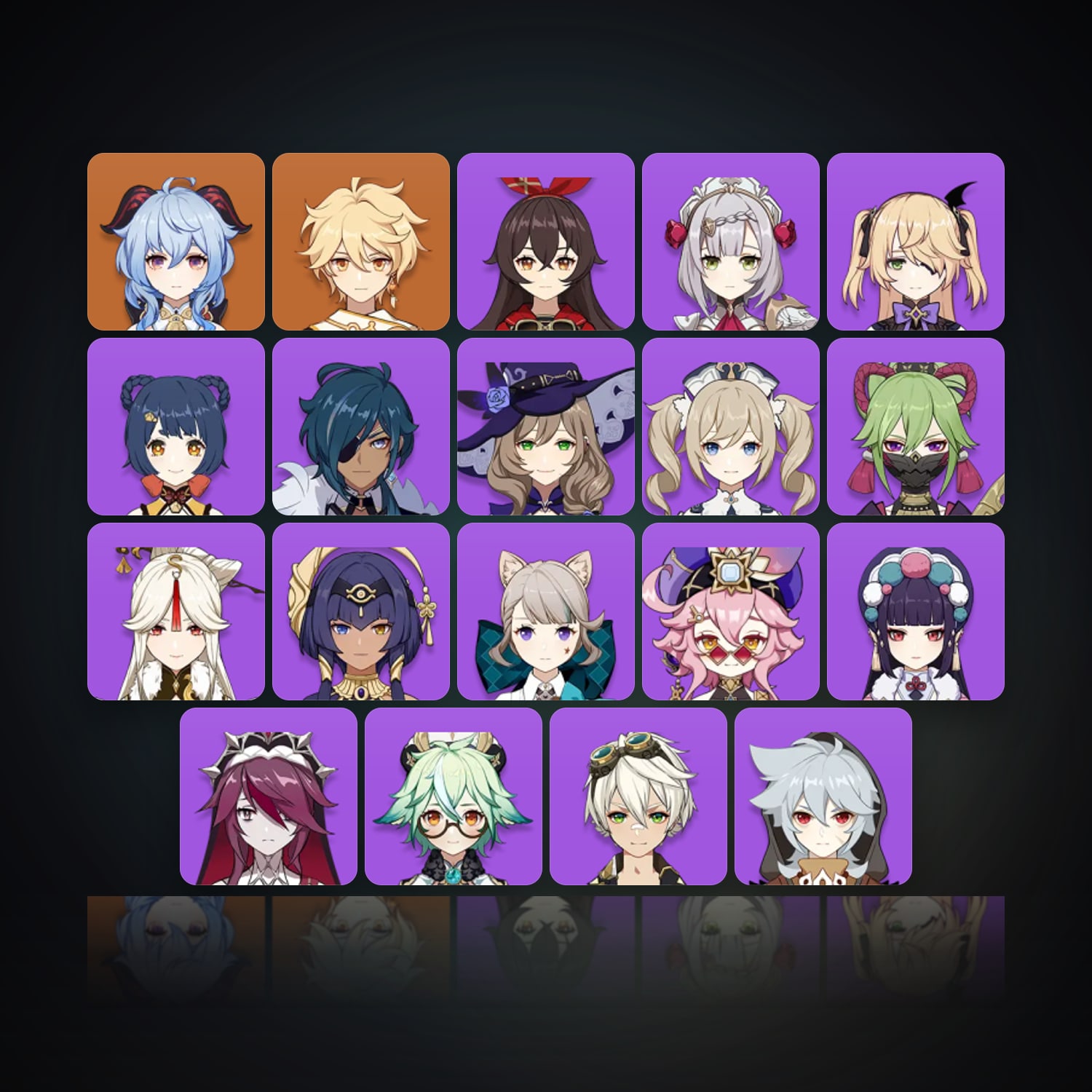 Genshin Impact | AR 30 | 19 Chars | 1× 5★ — HabibiAccounts