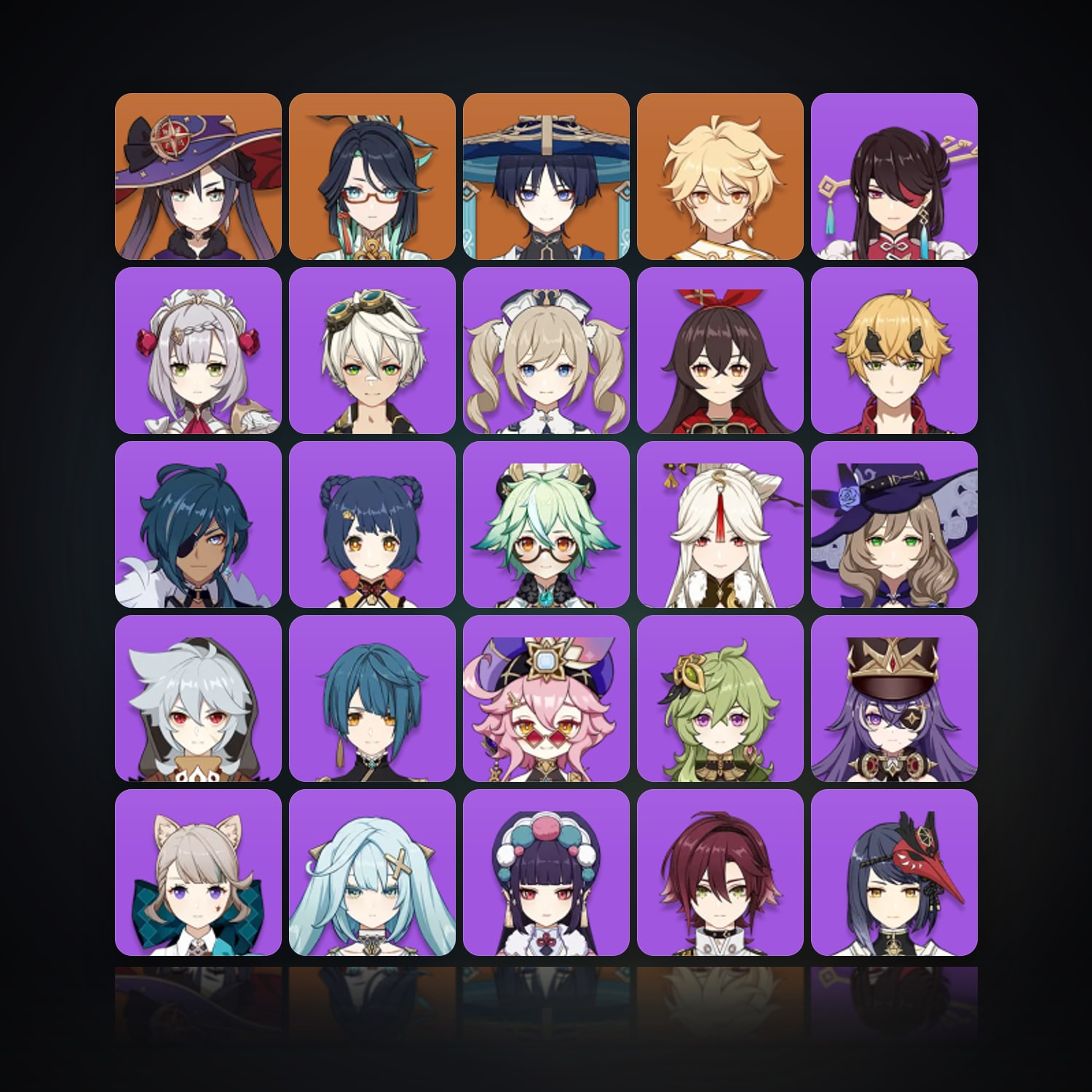Genshin Impact | AR 44 | 27 Chars | 3× 5★ — HabibiAccounts