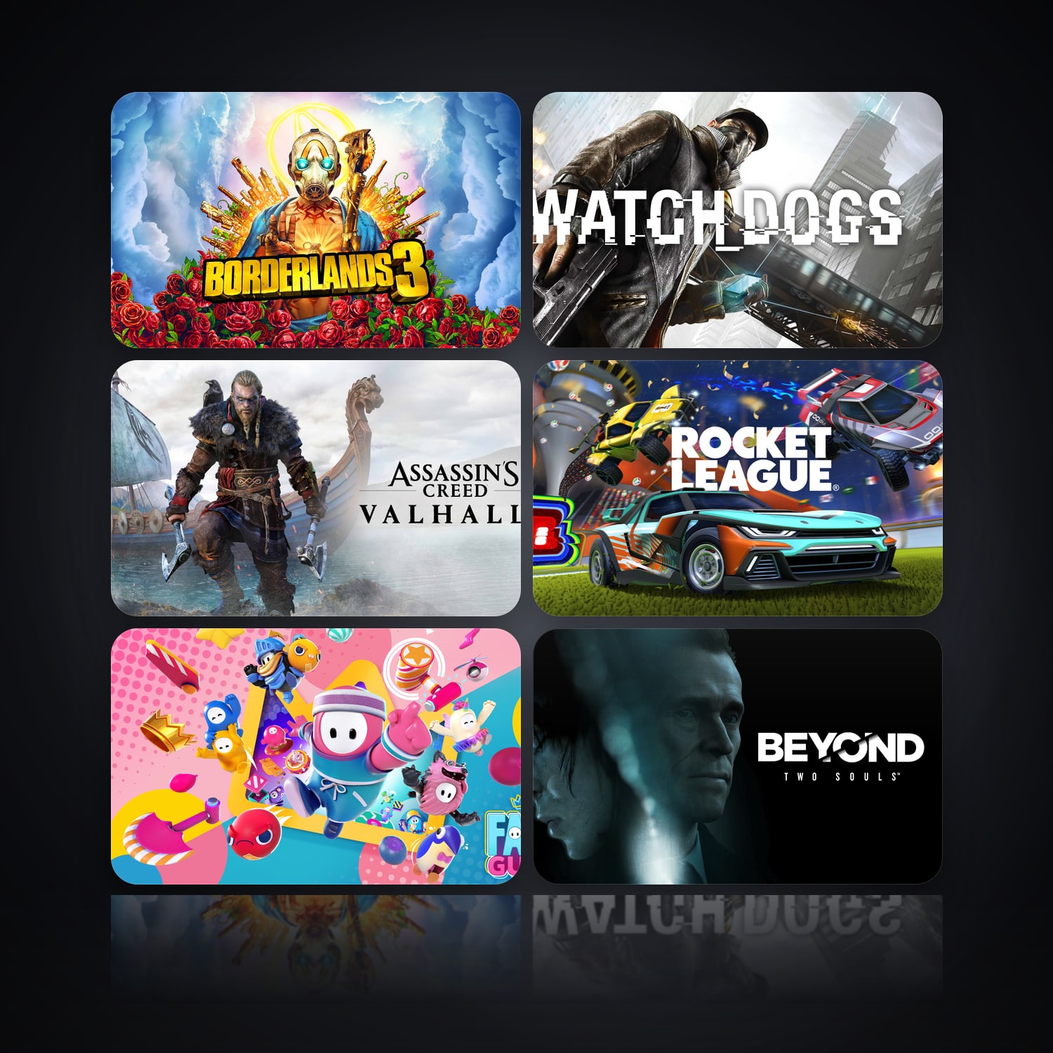 هالحساب إبك فيه Borderlands 3 وWatch Dogs، FR، 39 ألعاب — HabibiAccounts