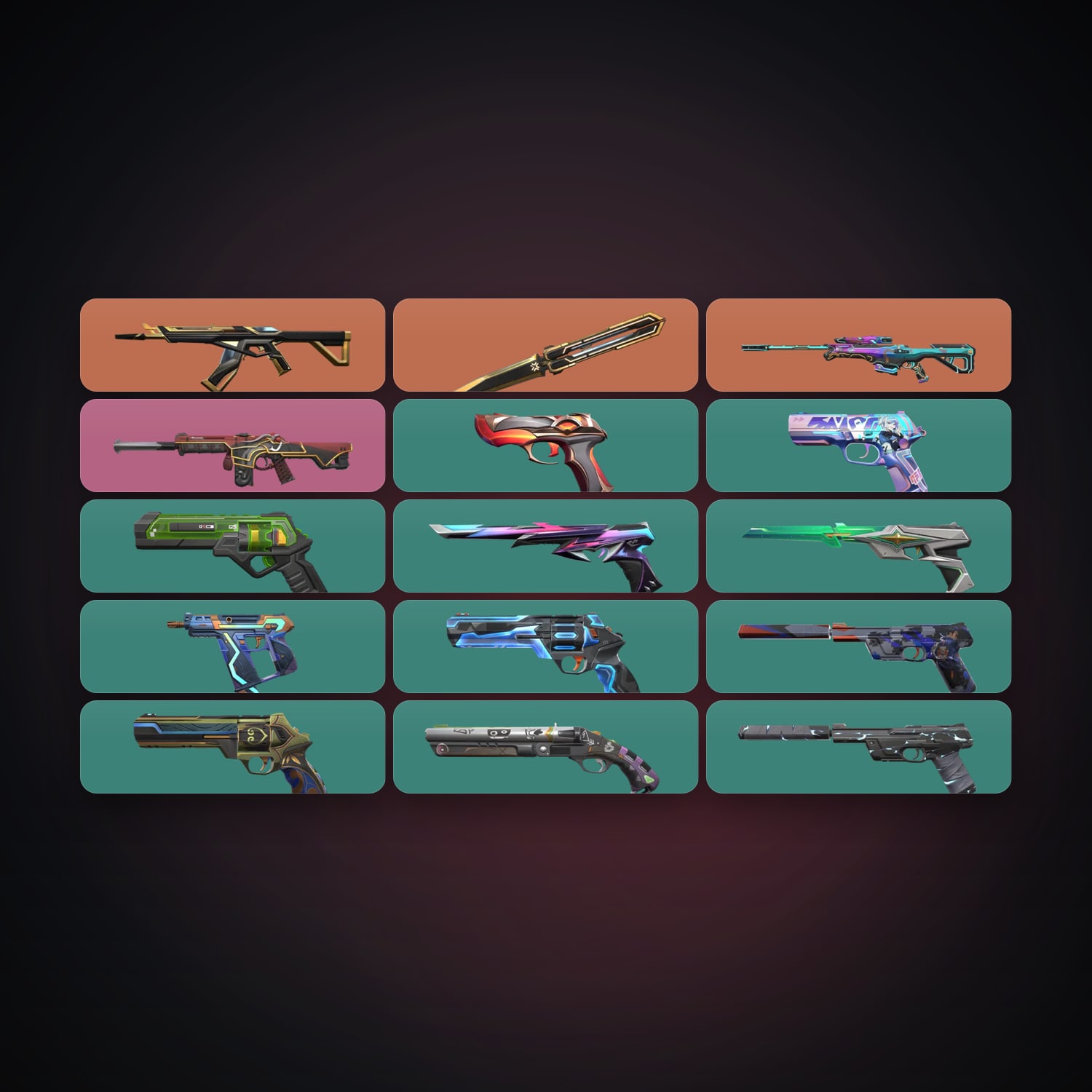 AP Diamond 2 locker — 1 knives, 15 skins, lvl 232 — HabibiAccounts