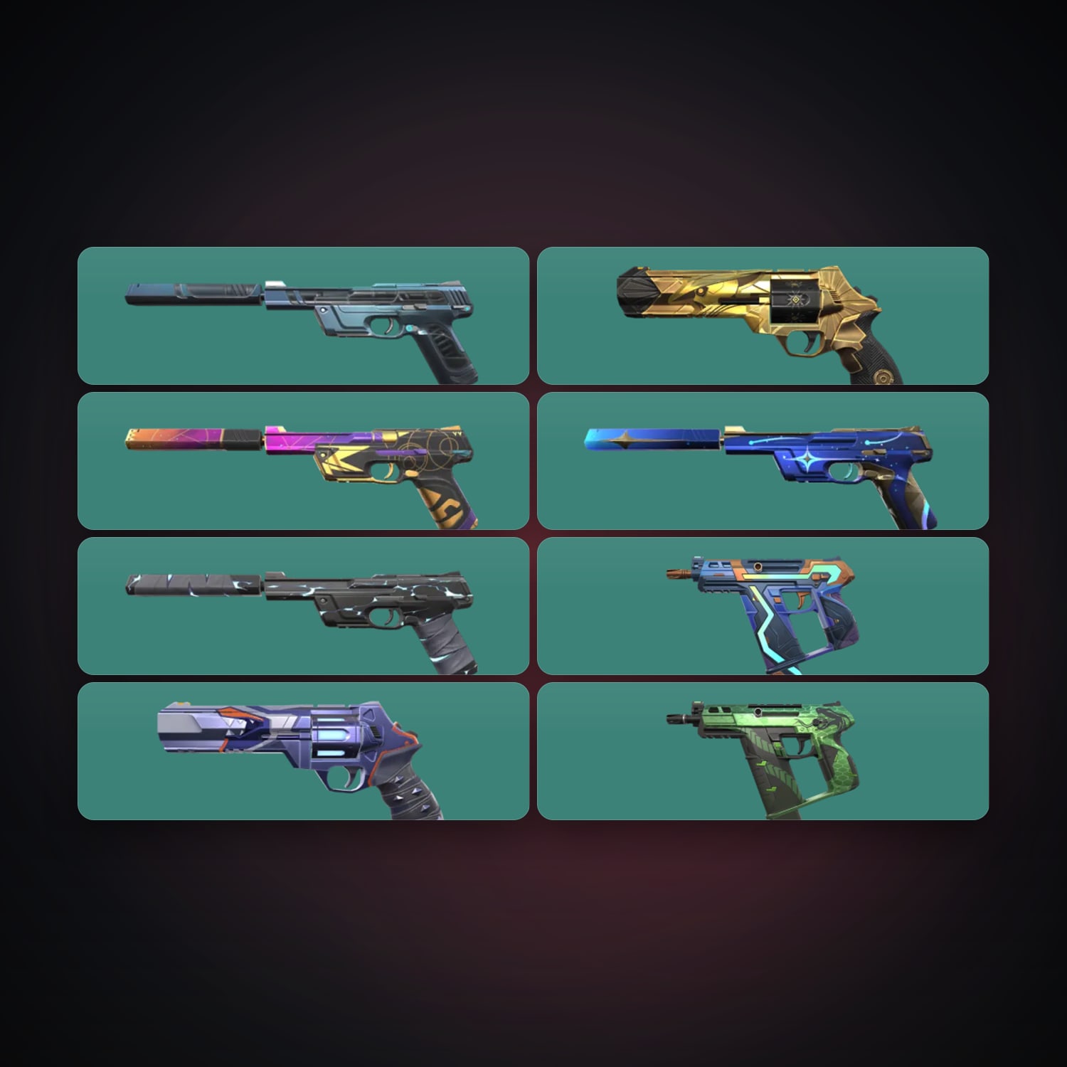 AP Gold 2 locker — 8 skins, lvl 146 — HabibiAccounts