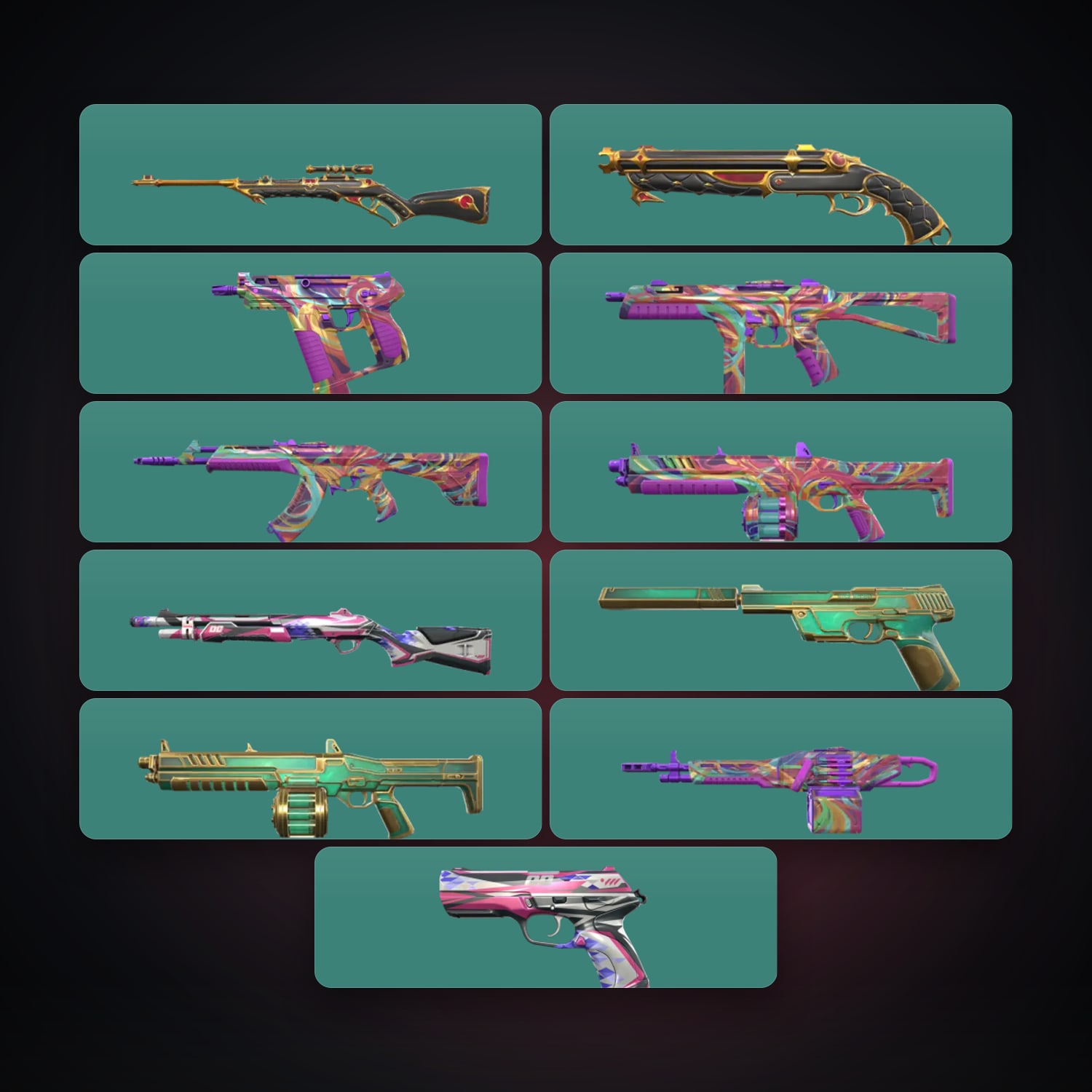 NA Iron 1 locker — 11 skins, lvl 8 — HabibiAccounts