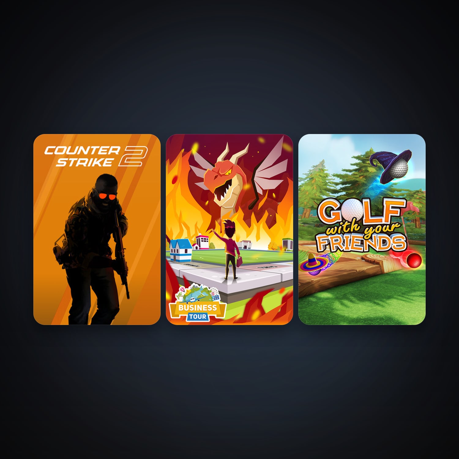 CS2 Prime + Business Tour - Board Game with Online Multiplayer, 4 games, clean — HabibiAccounts