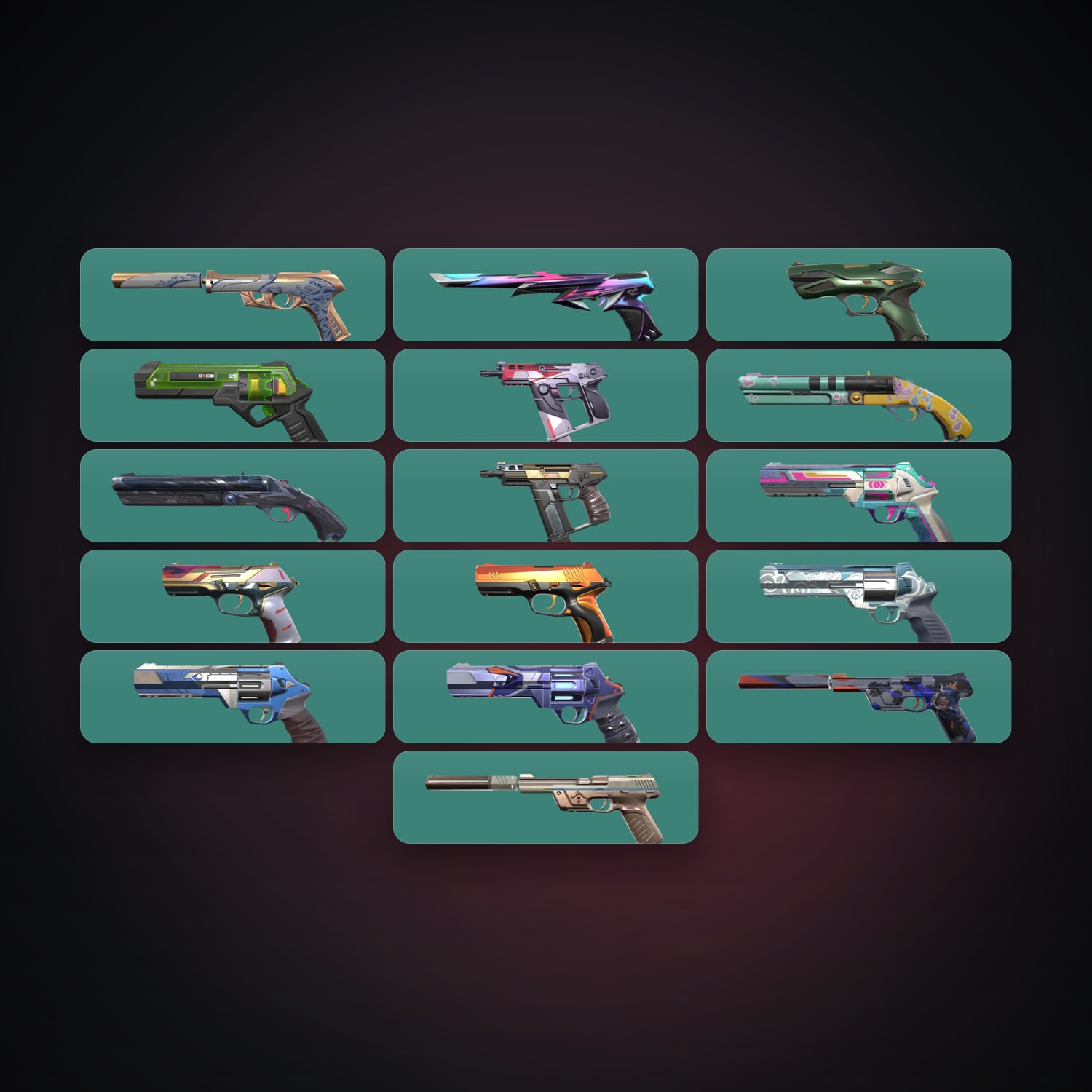 AP Gold 2 locker — 17 skins, lvl 249 — HabibiAccounts