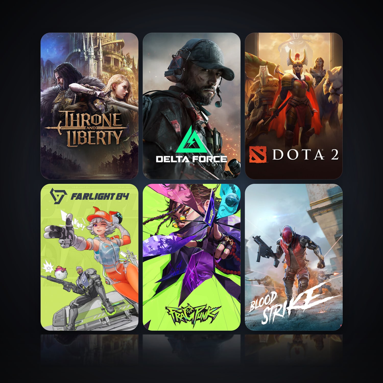 THRONE AND LIBERTY & Delta Force: Hawk Ops | 22 Games | Clean — HabibiAccounts