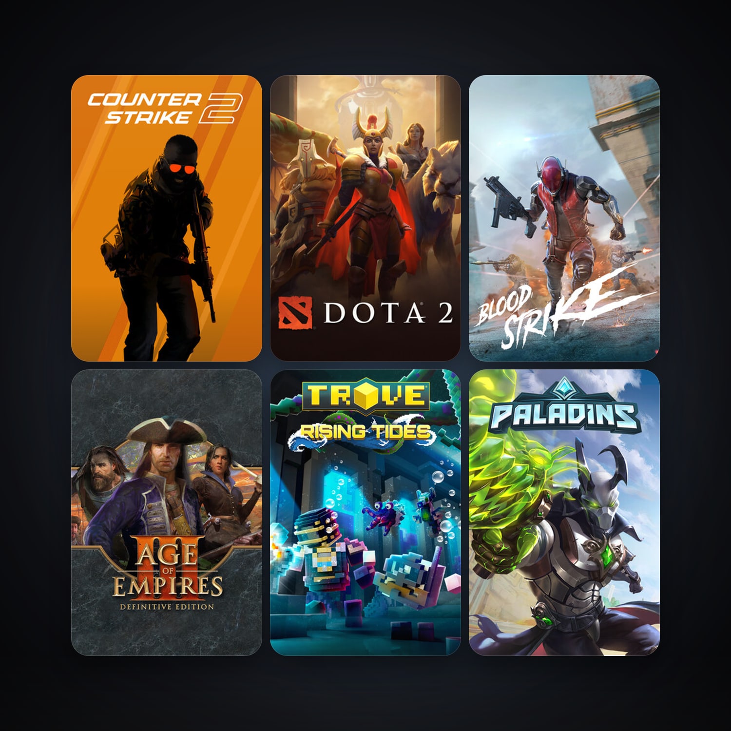 Dota 2 + CS2 Prime, 15 games, clean — HabibiAccounts