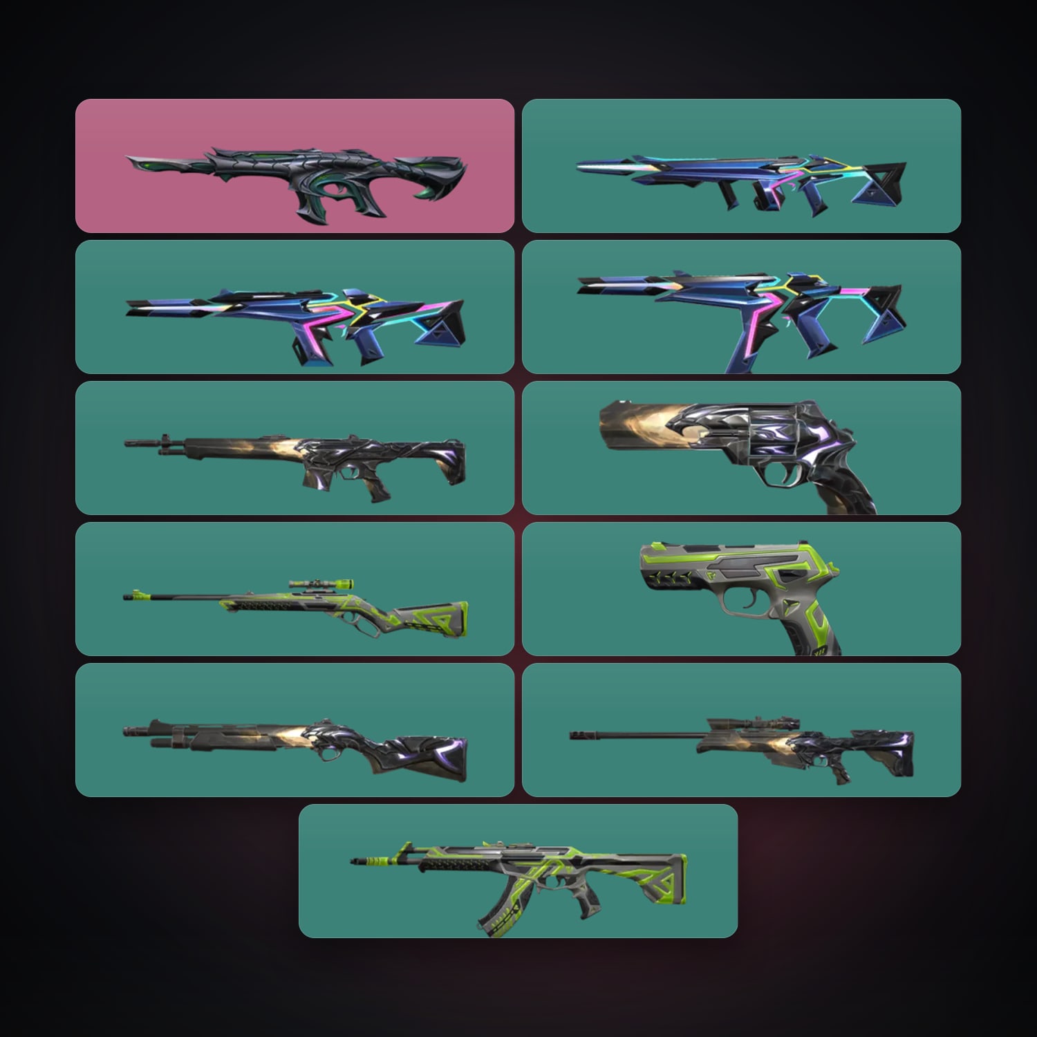 EU Bronze 1 locker — 11 skins, lvl 26 — HabibiAccounts