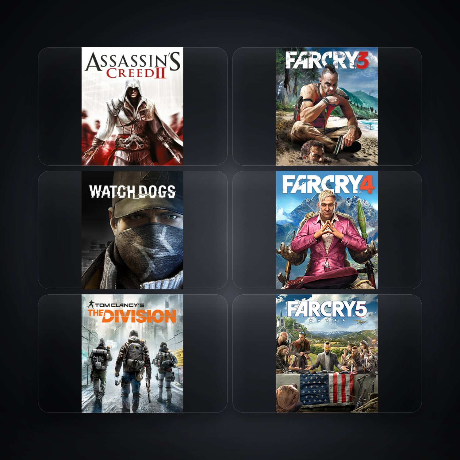 Ubisoft Assassin's Creed II + Far Cry 3 Deluxe Edition — TR — 13 games — HabibiAccounts
