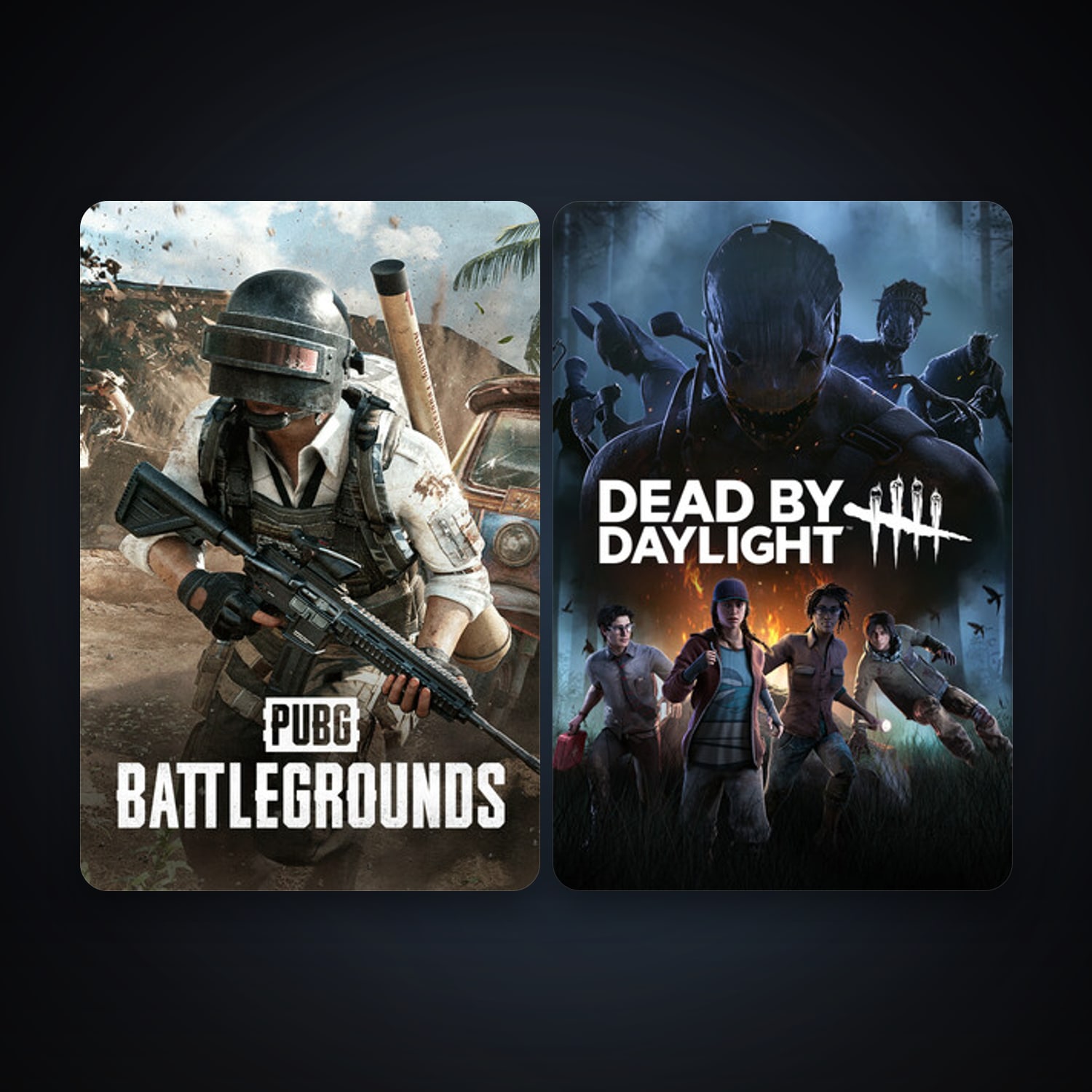Dead by Daylight & PUBG: BATTLEGROUNDS — HabibiAccounts