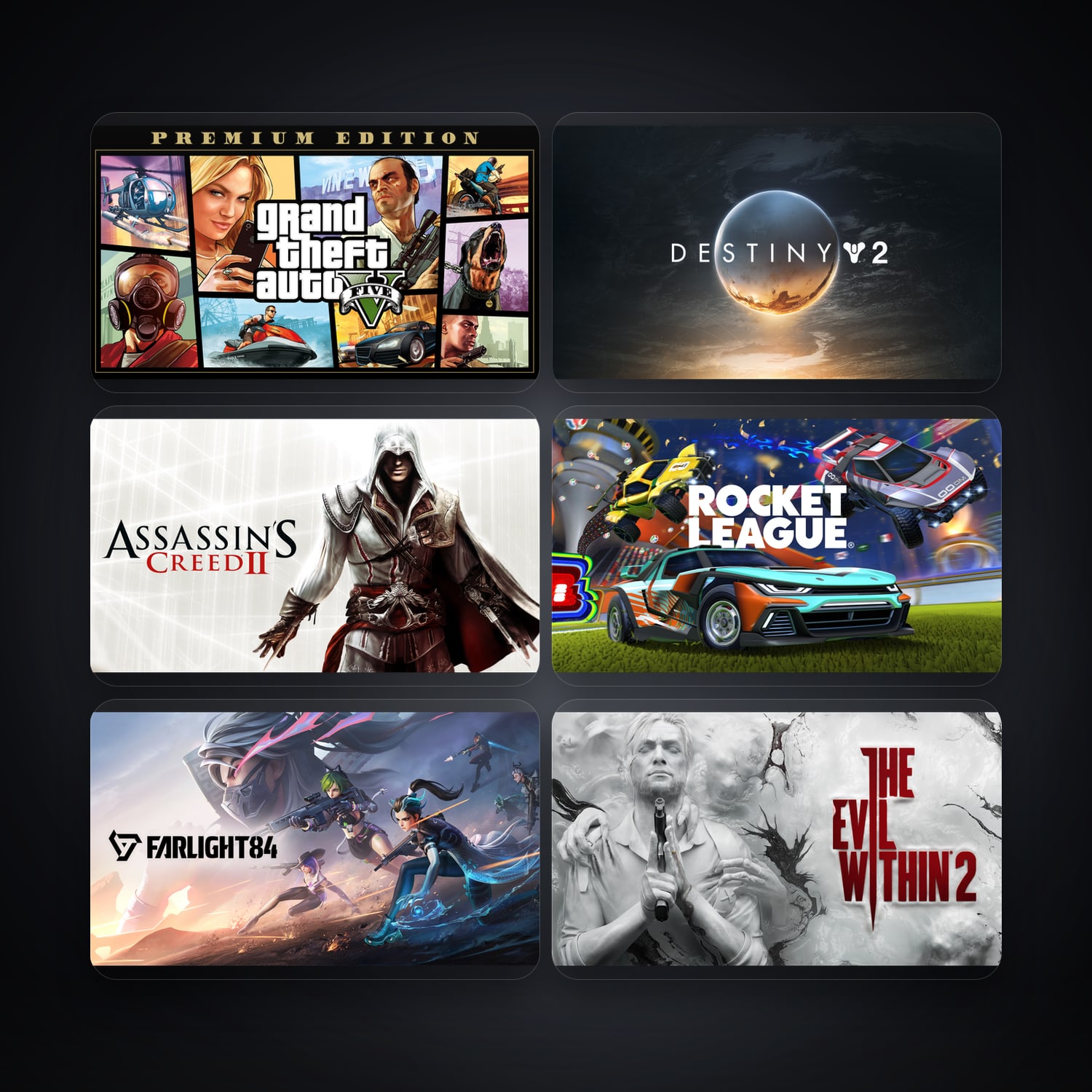Epic Grand Theft Auto V + Destiny 2 — IN — 44 games — HabibiAccounts