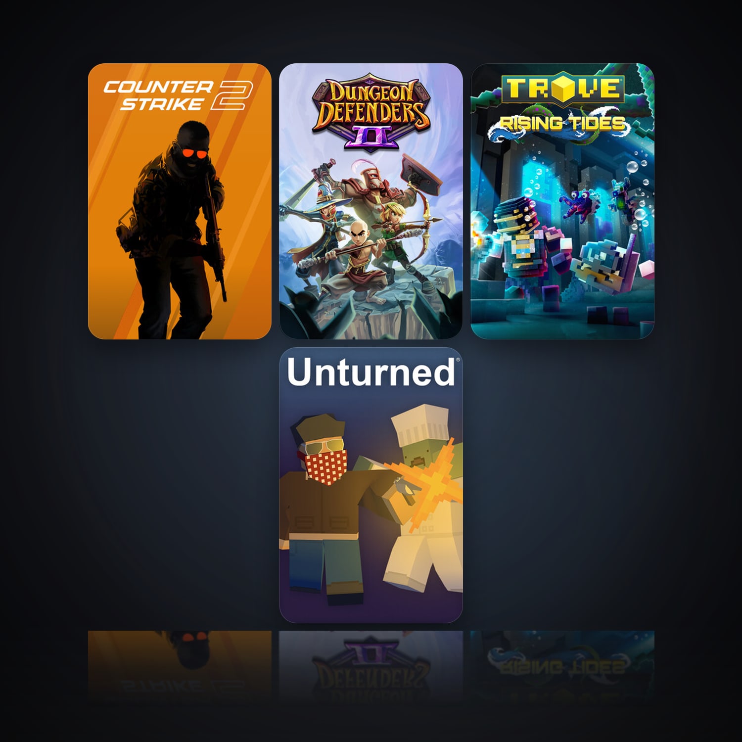 CS2 Prime & Dungeon Defenders II | Clean — HabibiAccounts
