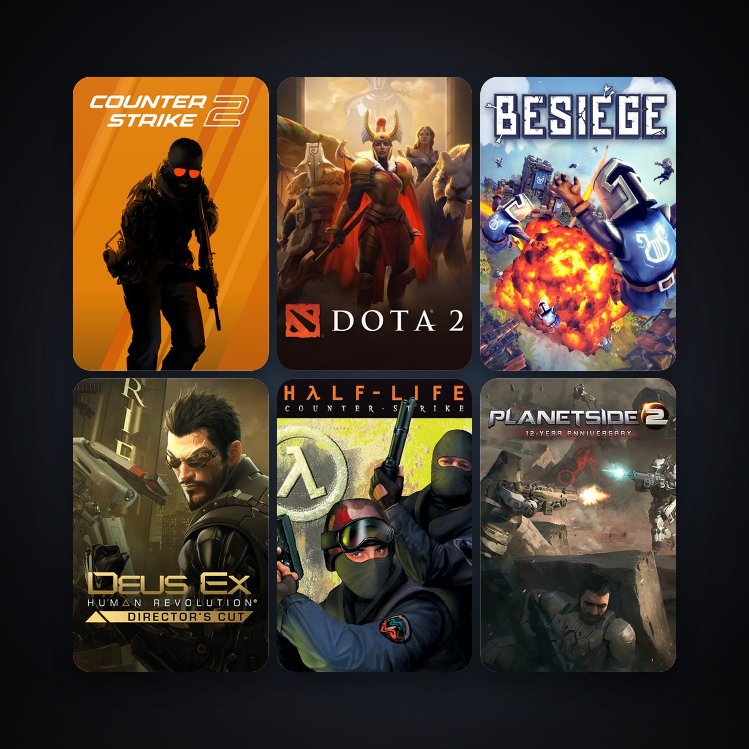 Counter-Strike + Counter-Strike: Source, 38 games, clean — HabibiAccounts