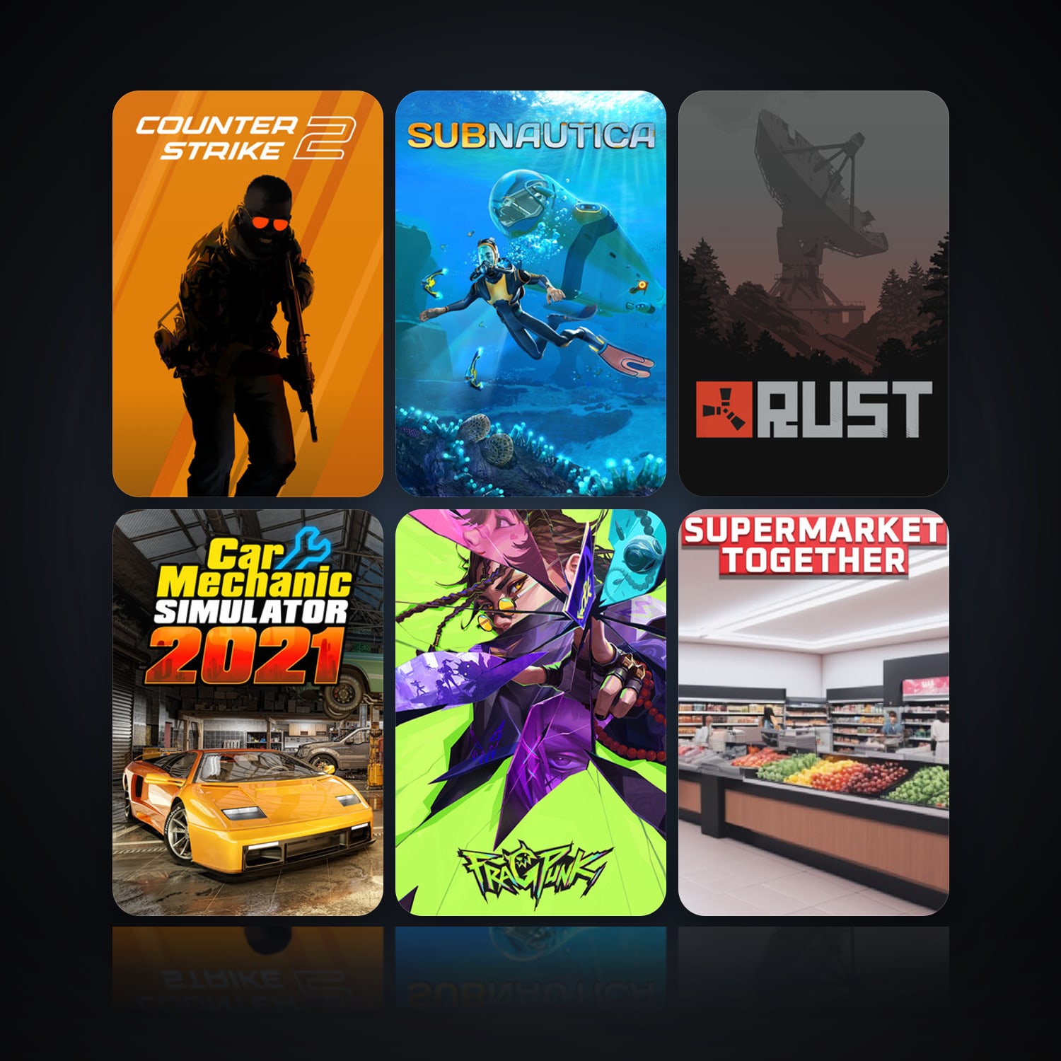 CS2 Prime & Subnautica | 21 Games | Has VAC — HabibiAccounts