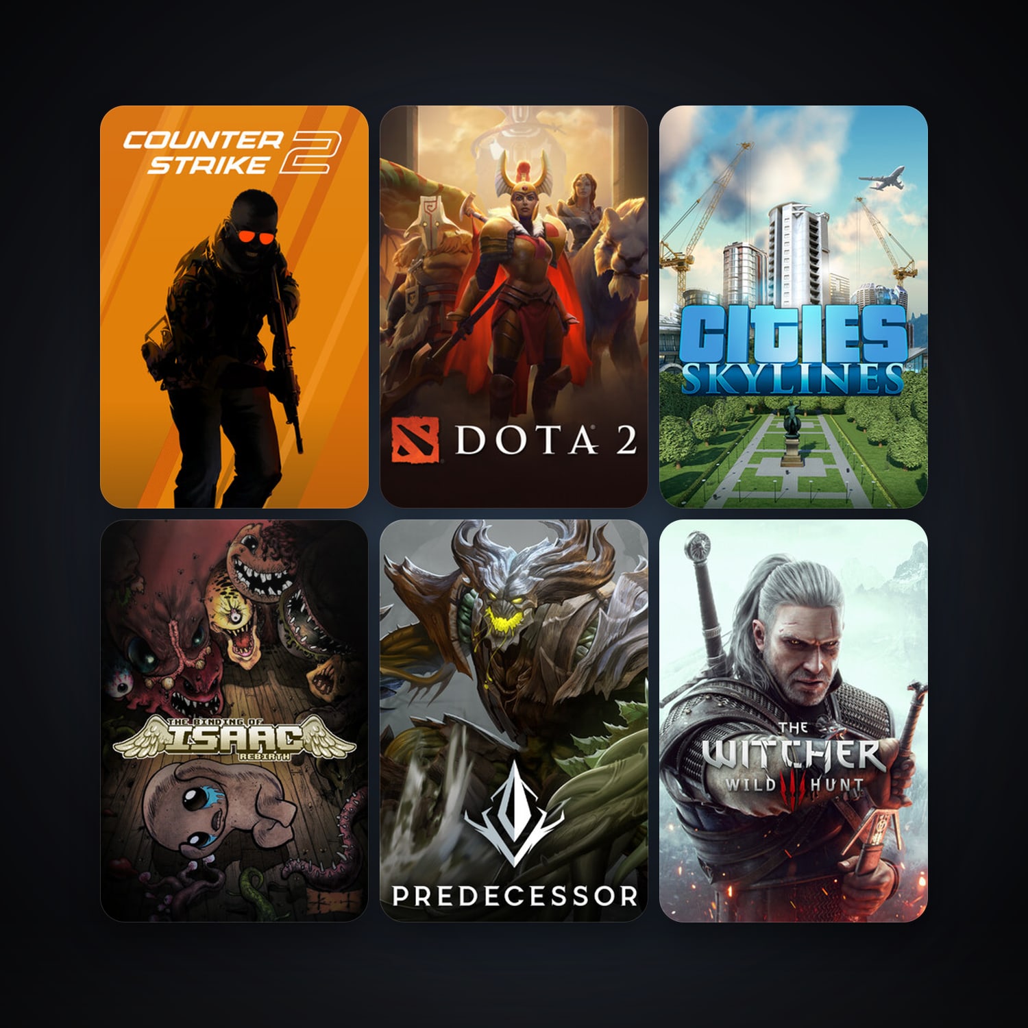 Dota 2 + CS2 Prime, 16 games, clean — HabibiAccounts