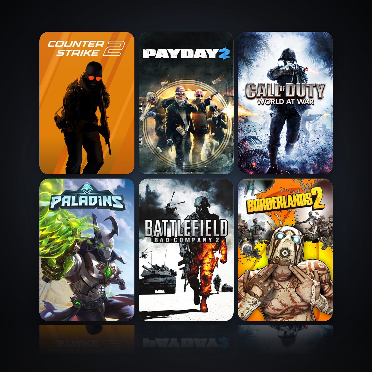 هالحساب ستيم فلين، Counter-Strike وLeft 4 Dead 2، 53 لعبة، لفل 10، صامد واضح — HabibiAccounts