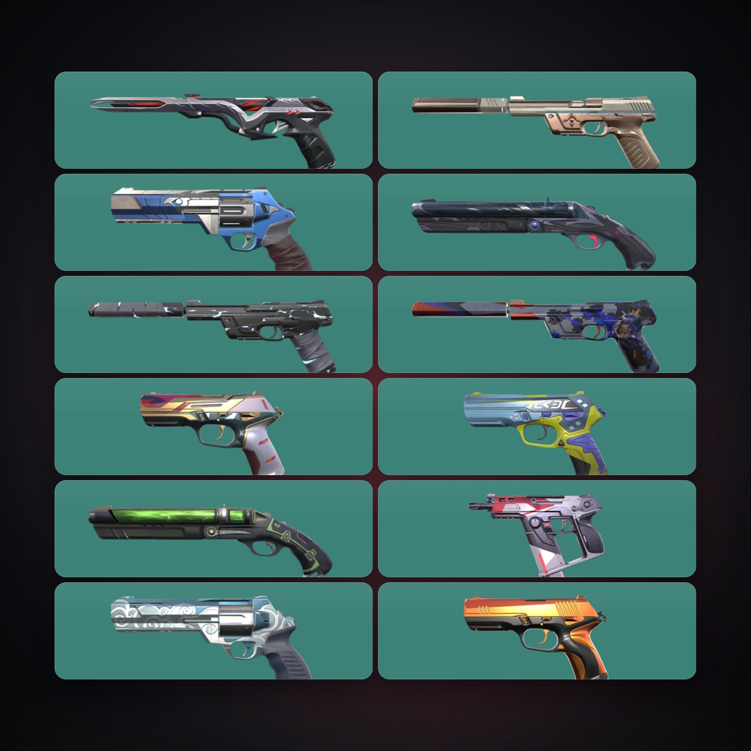 AP Silver 2 locker — 12 skins, lvl 206 — HabibiAccounts