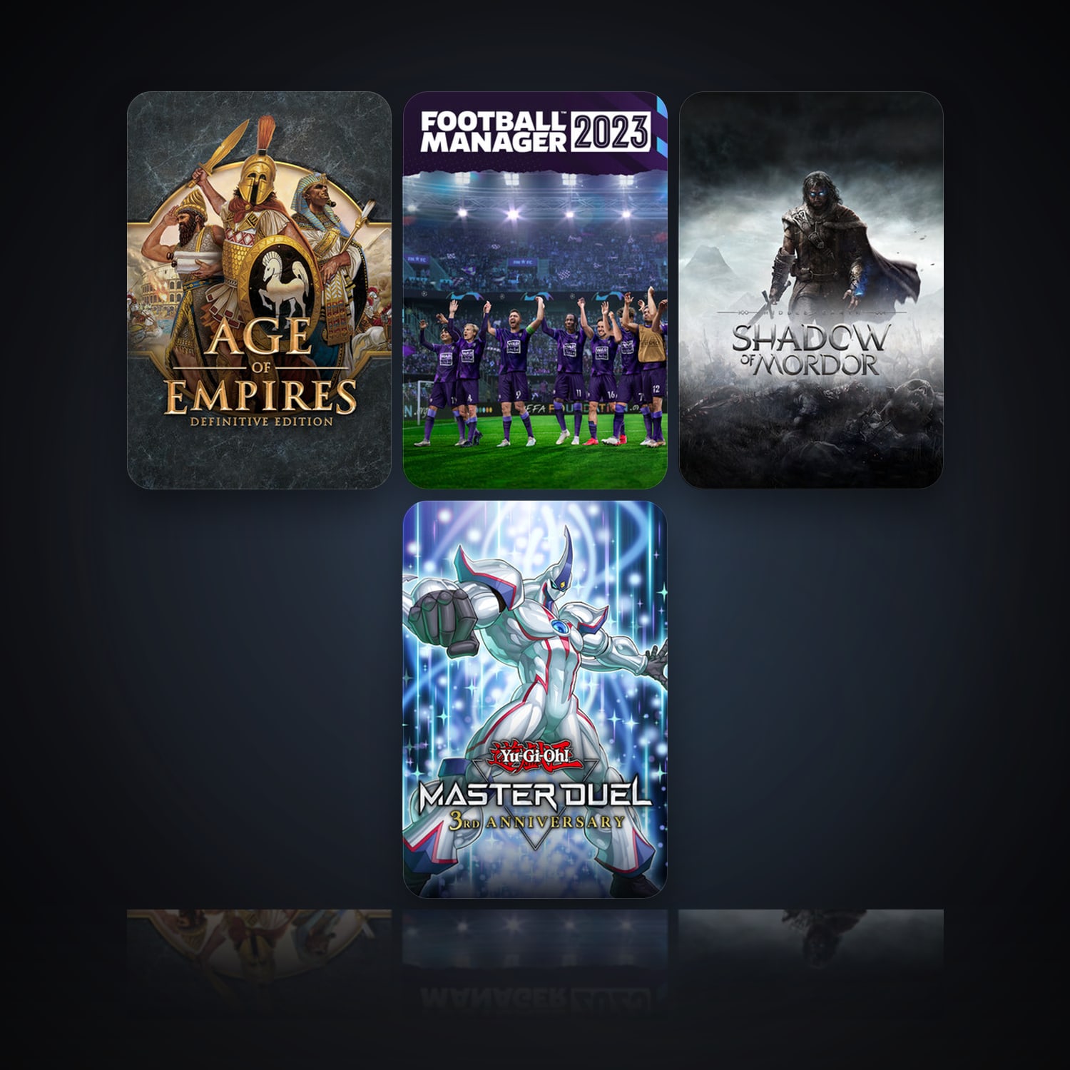 Age of Empires: Definitive Edition & Football Manager 2023 | Clean — HabibiAccounts