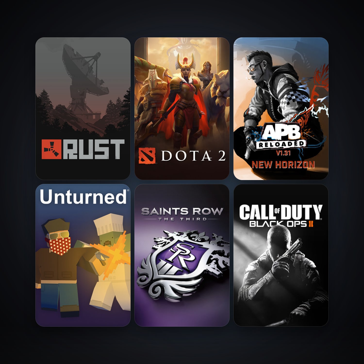 Dota 2 + Saints Row: The Third, 30 games, Steam 10, clean — HabibiAccounts