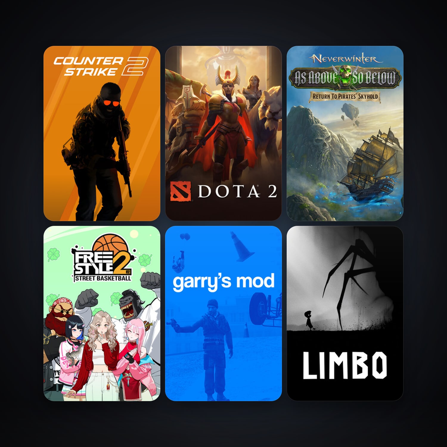 Counter-Strike + Counter-Strike: Source, 17 games, Steam 13, clean — HabibiAccounts