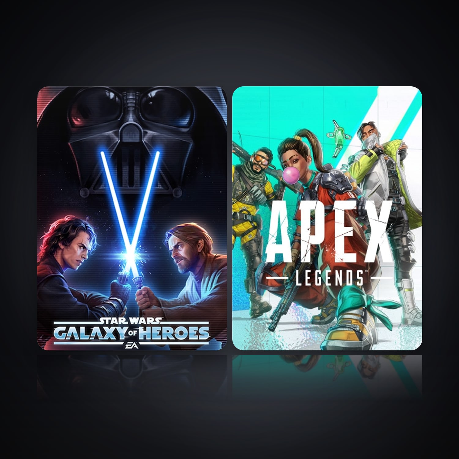 STAR WARS: Galaxy of Heroes & Apex Legends | 2 Games | Apex Lvl 3 — HabibiAccounts