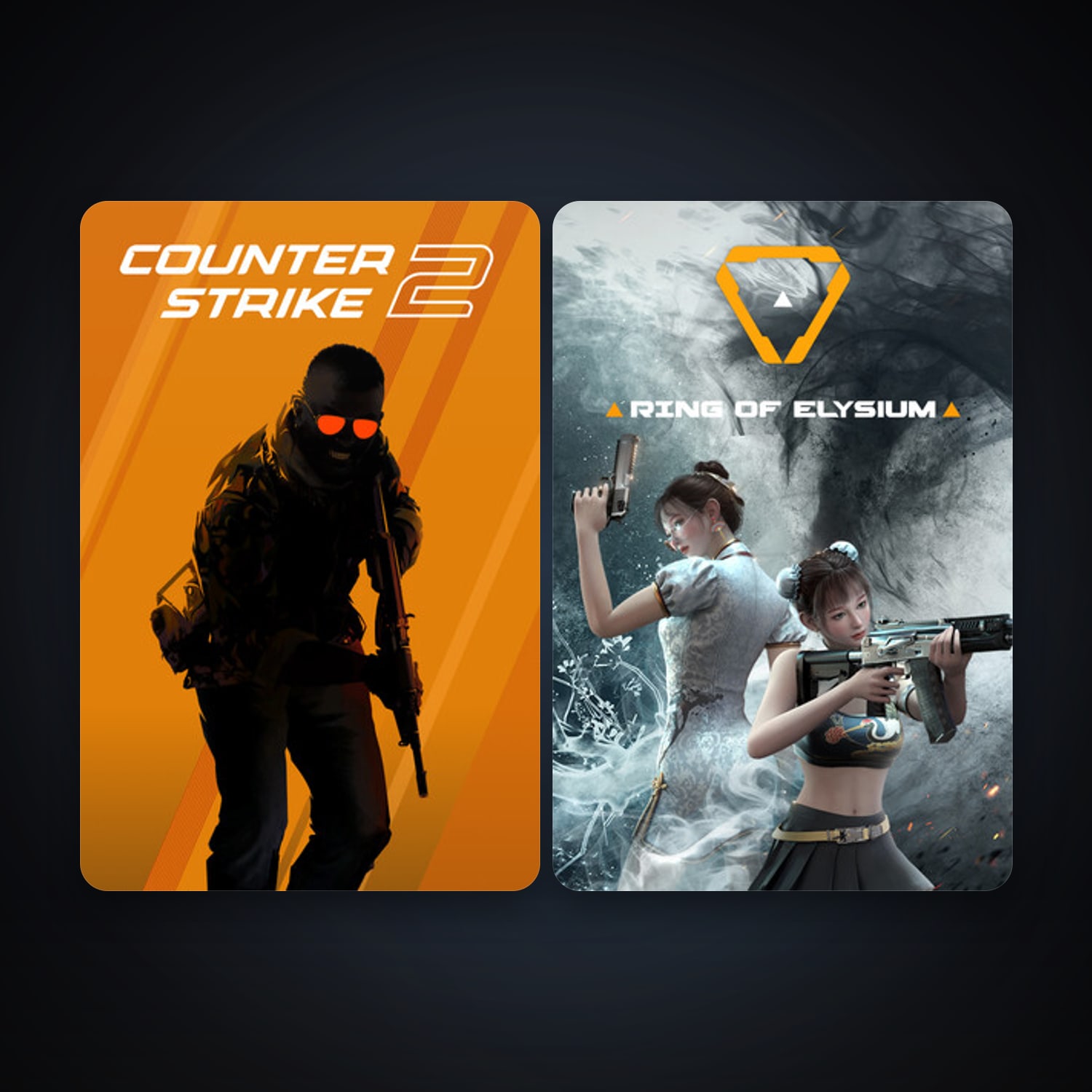 CS2 Prime + Ring of Elysium, 2 games, clean — HabibiAccounts