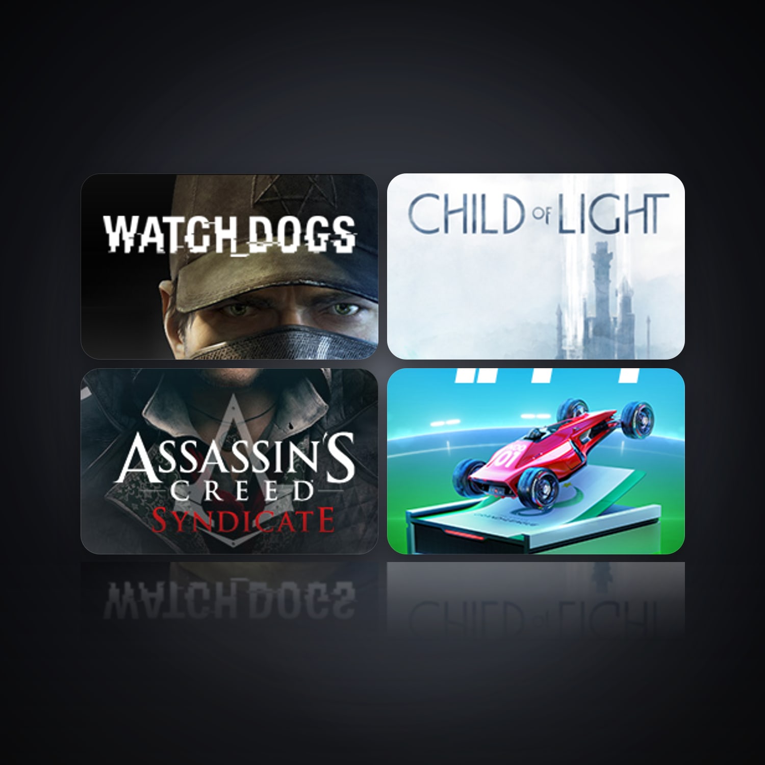 Watch_Dogs & Child of Light | 4 Games — HabibiAccounts
