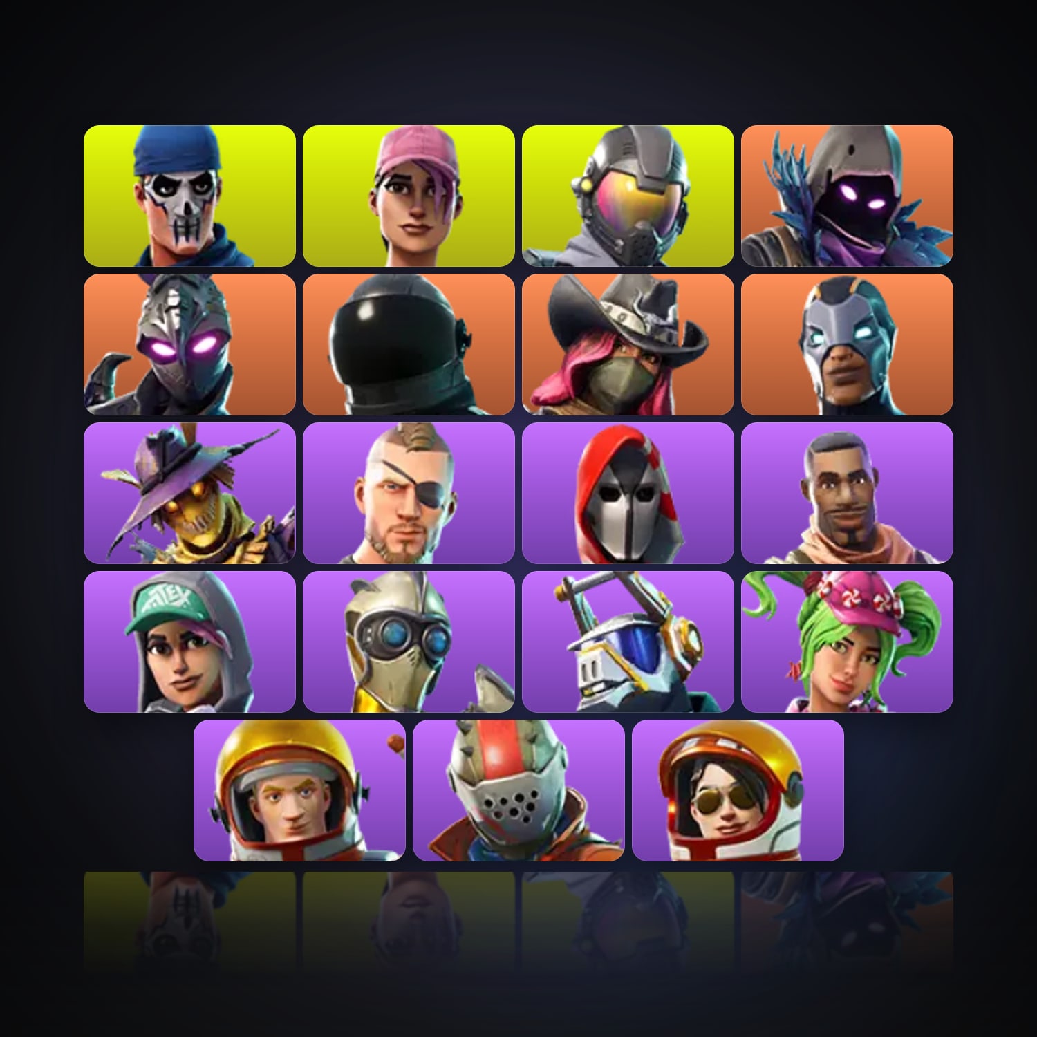 Fortnite | 19 Skins | 1.6K V-Bucks | Level 358 | 73 Wins — HabibiAccounts