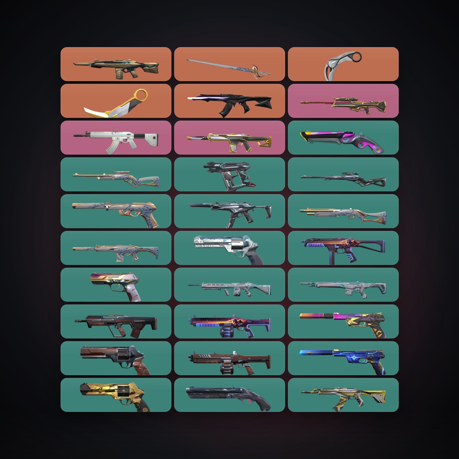 EU Diamond 2 locker — 3 knives, 38 skins, lvl 189 — HabibiAccounts