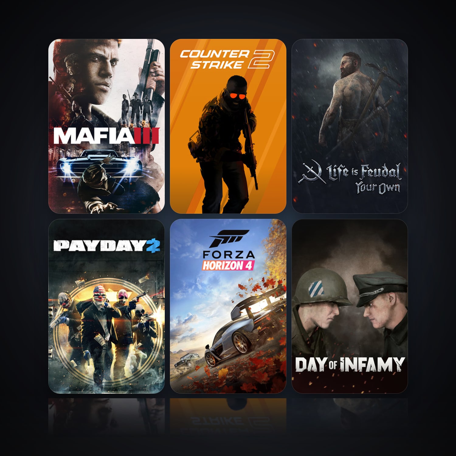 Mafia III & CS2 Prime | 22 Games | Clean — HabibiAccounts