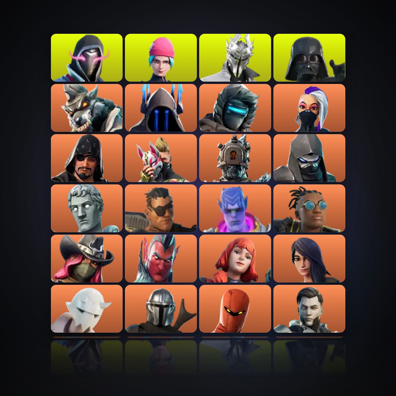 Fortnite | 127 Skins | 200 V-Bucks | Level 1307 | 255 Wins — HabibiAccounts