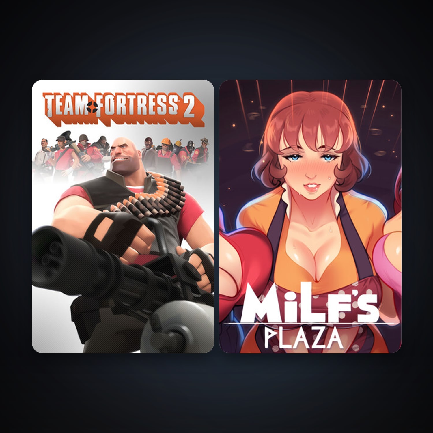 Team Fortress 2 + MILF's Plaza, 13 games, clean — HabibiAccounts