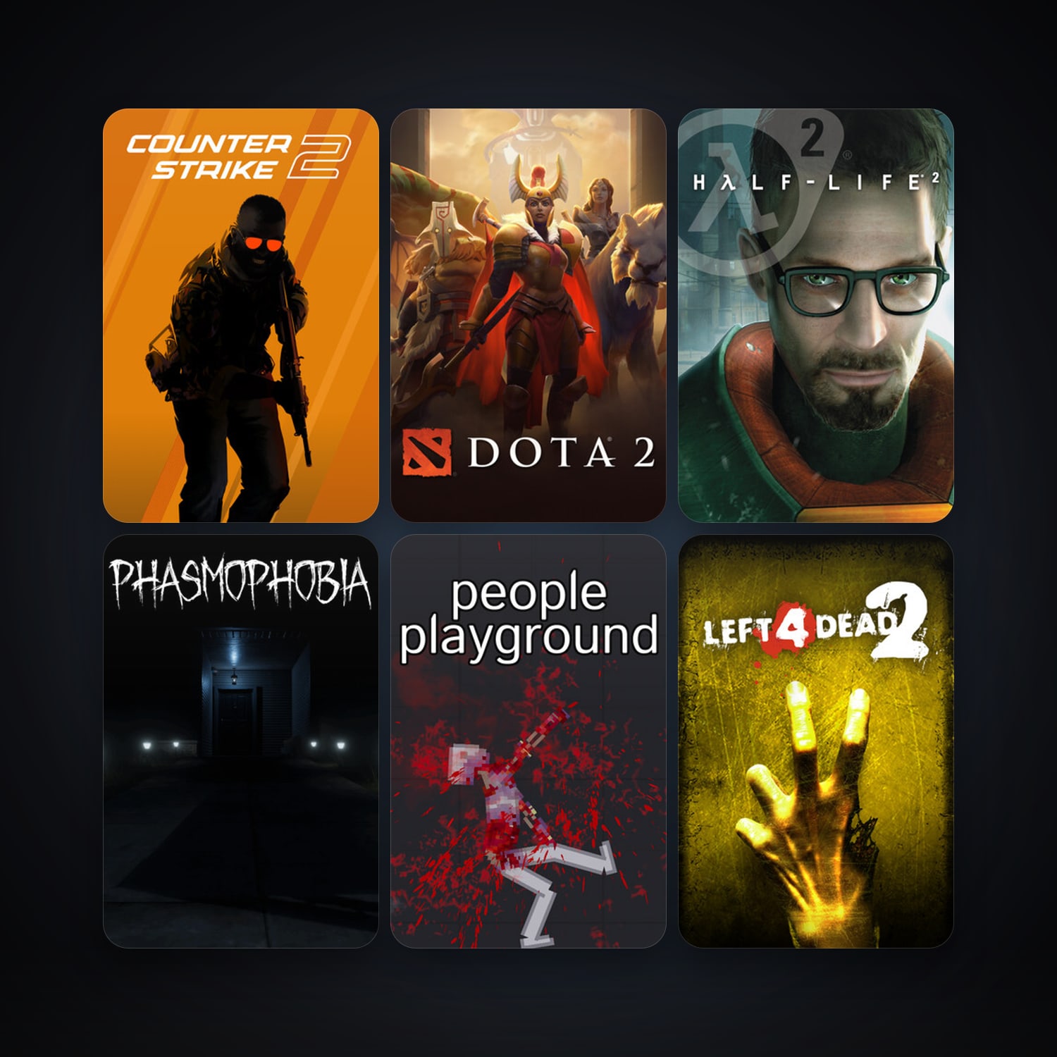 Counter-Strike + Team Fortress Classic, 33 games, Steam 26, clean — HabibiAccounts