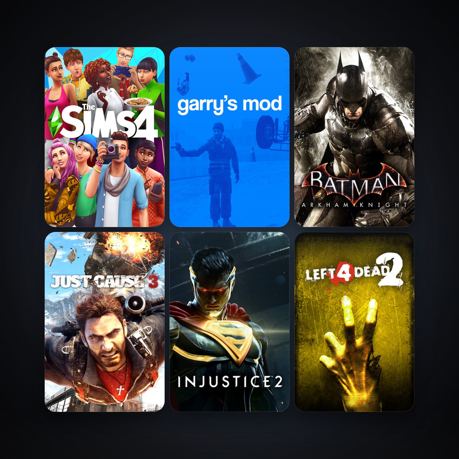 Left 4 Dead 2 + Garry's Mod, 66 games, clean — HabibiAccounts
