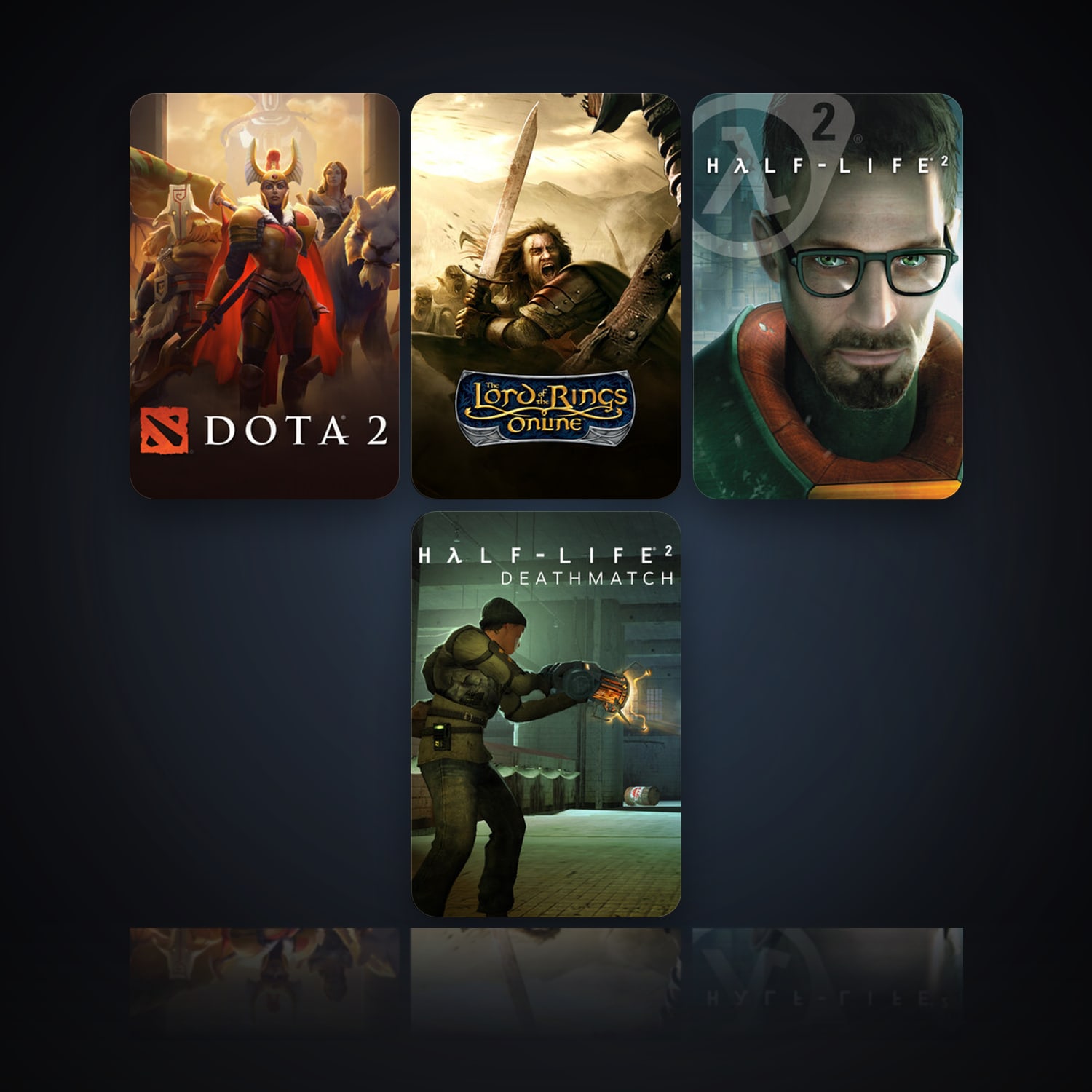 Dota 2 & The Lord of the Rings Online | Clean — HabibiAccounts