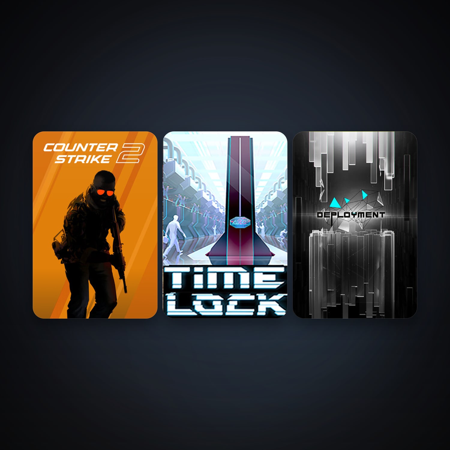 CS2 Prime + Time Lock VR 1, 7 games, Steam 11, clean — HabibiAccounts