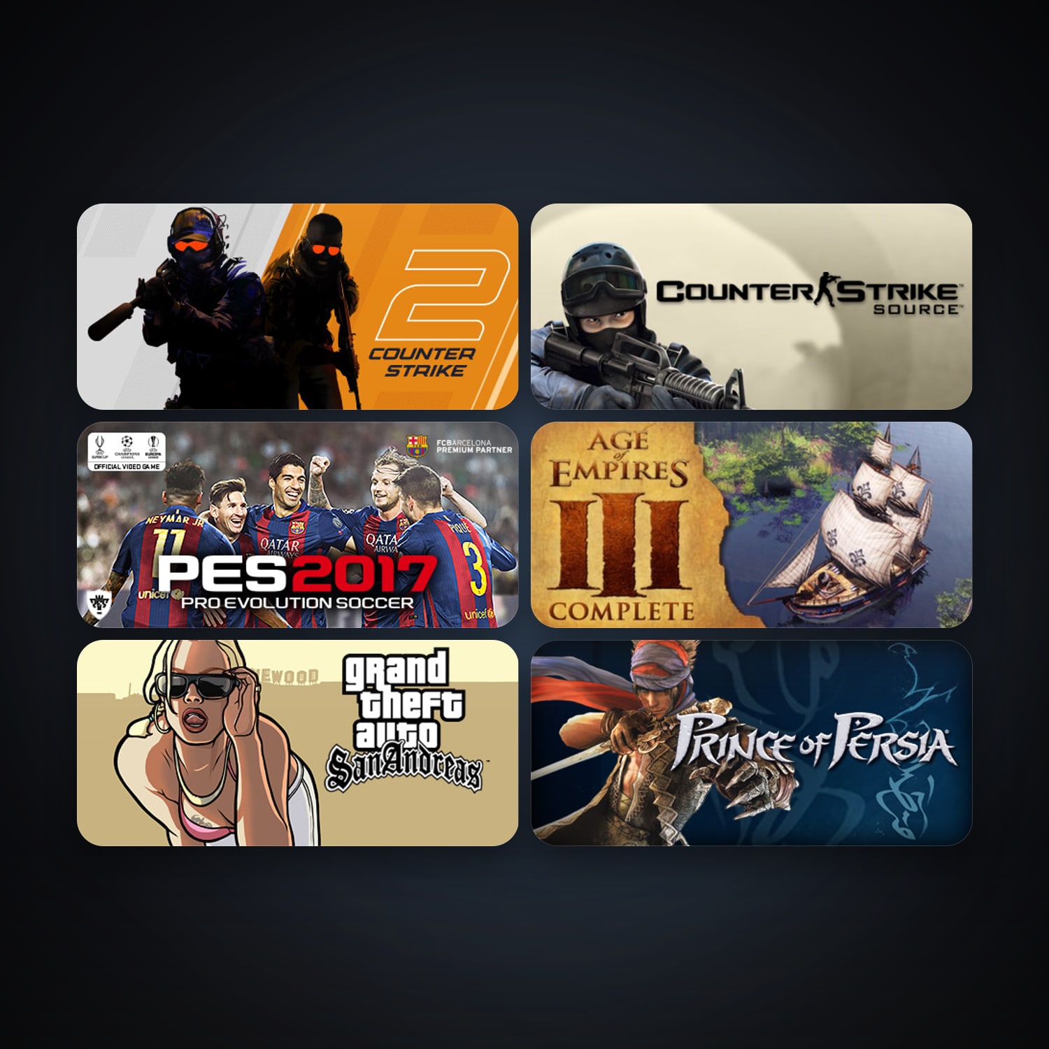 Counter-Strike: Source + CS2 Prime, 13 games, Steam 12, clean — HabibiAccounts