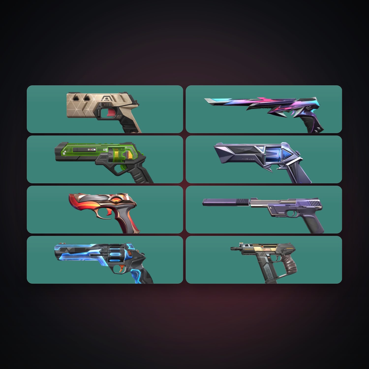 AP Plat 1 locker — 8 skins, lvl 133 — HabibiAccounts