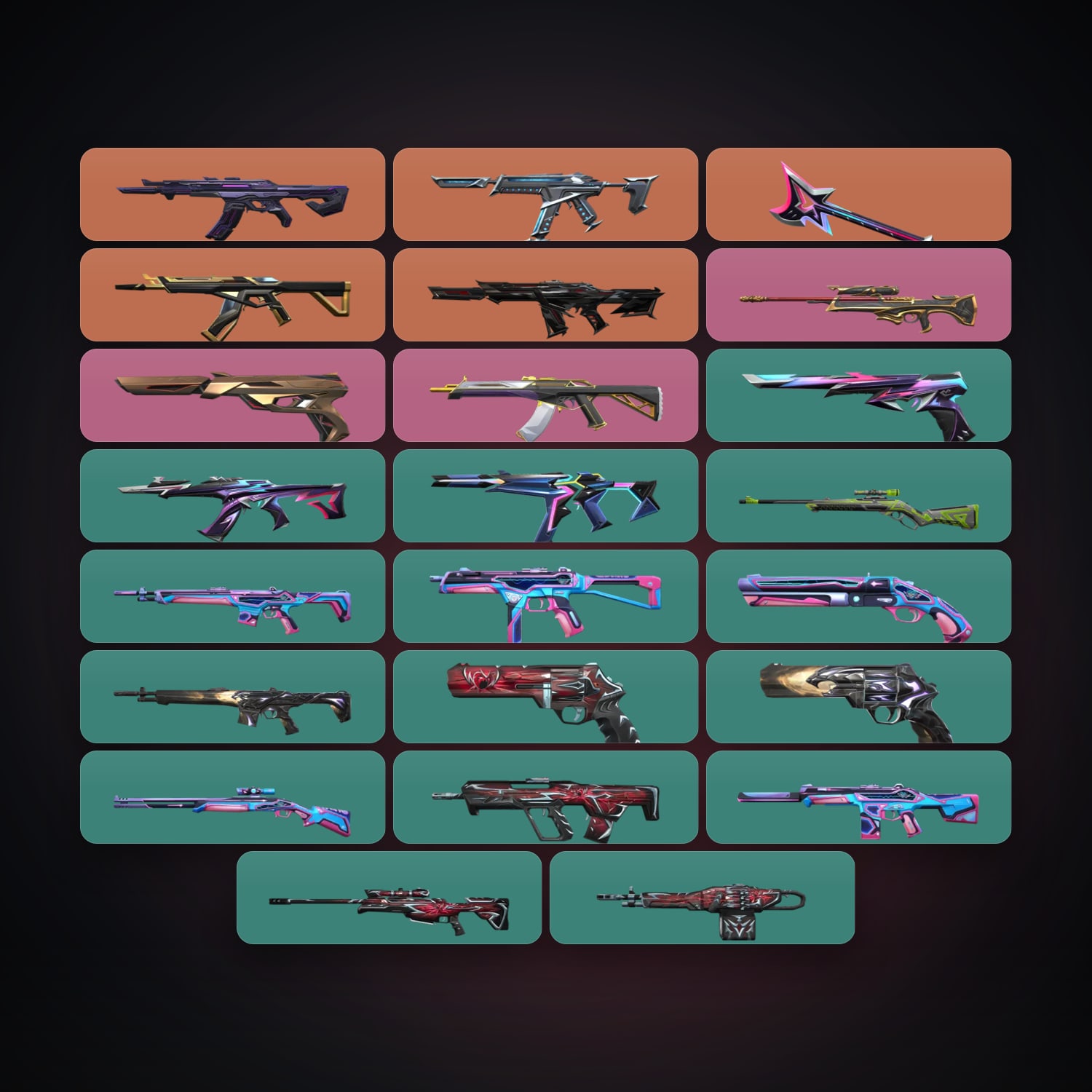 AP locker — 1 knives, 23 skins, lvl 37 — HabibiAccounts